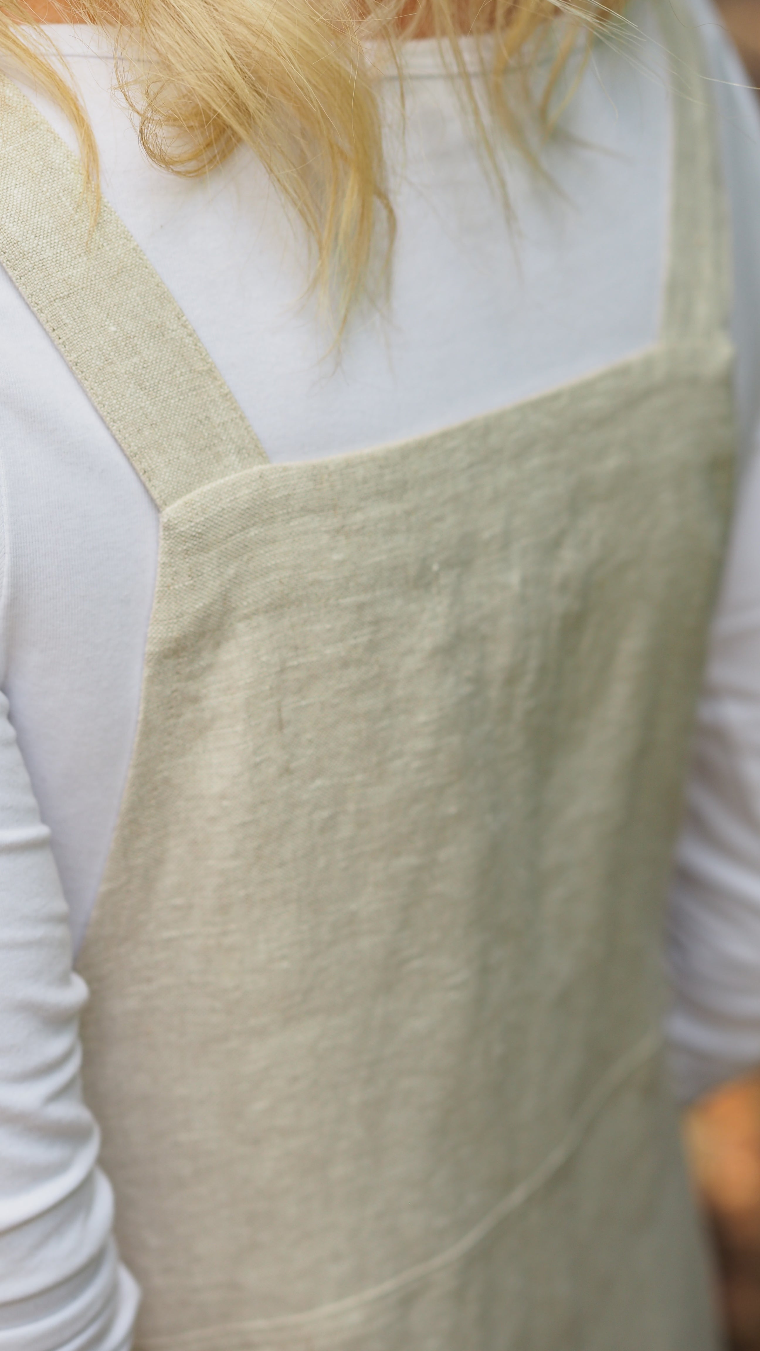 Puhoi Pinafore Rogue Linen Designer Clothing