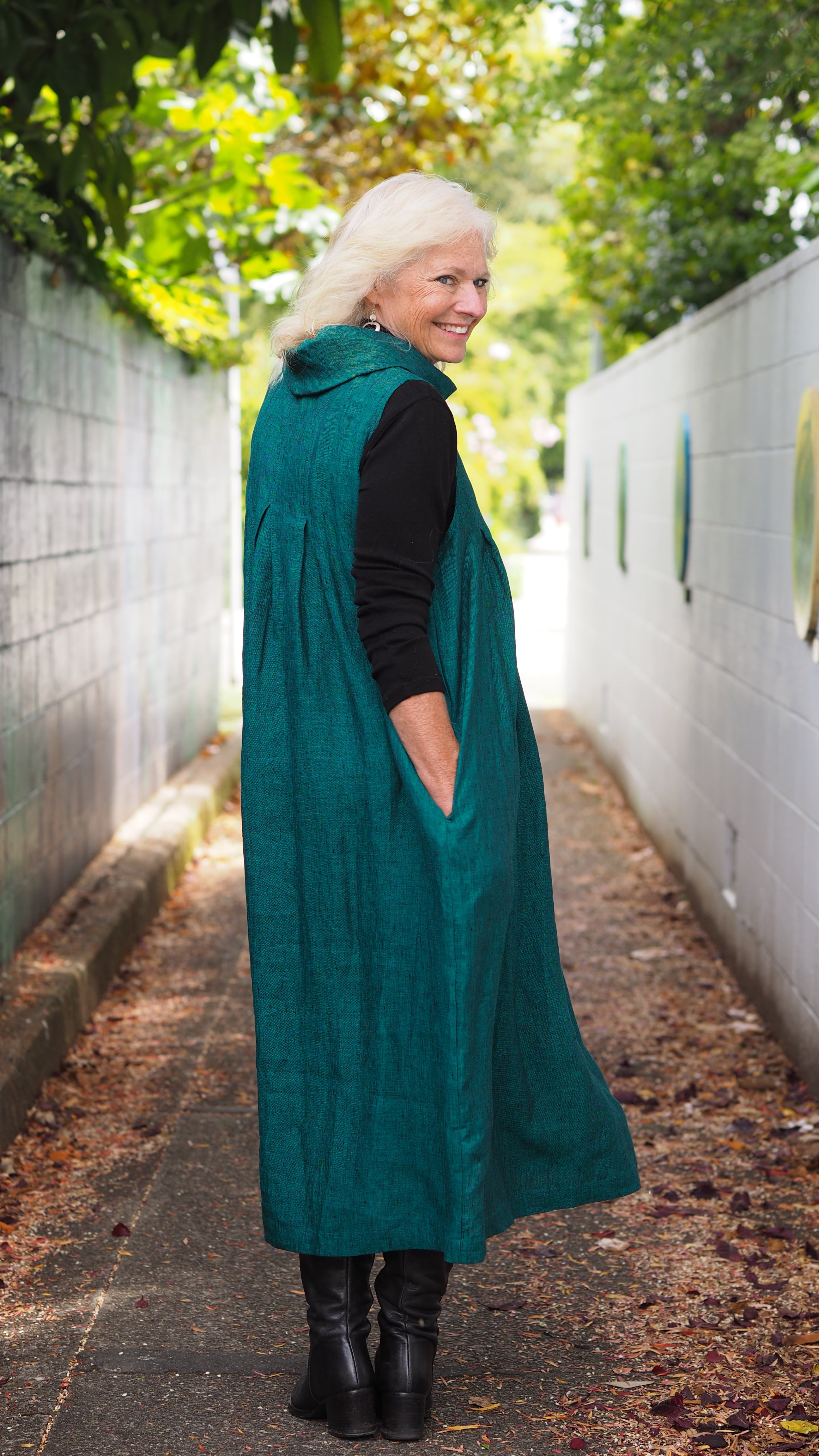 Piha Dress Rogue Linen Designer Clothing