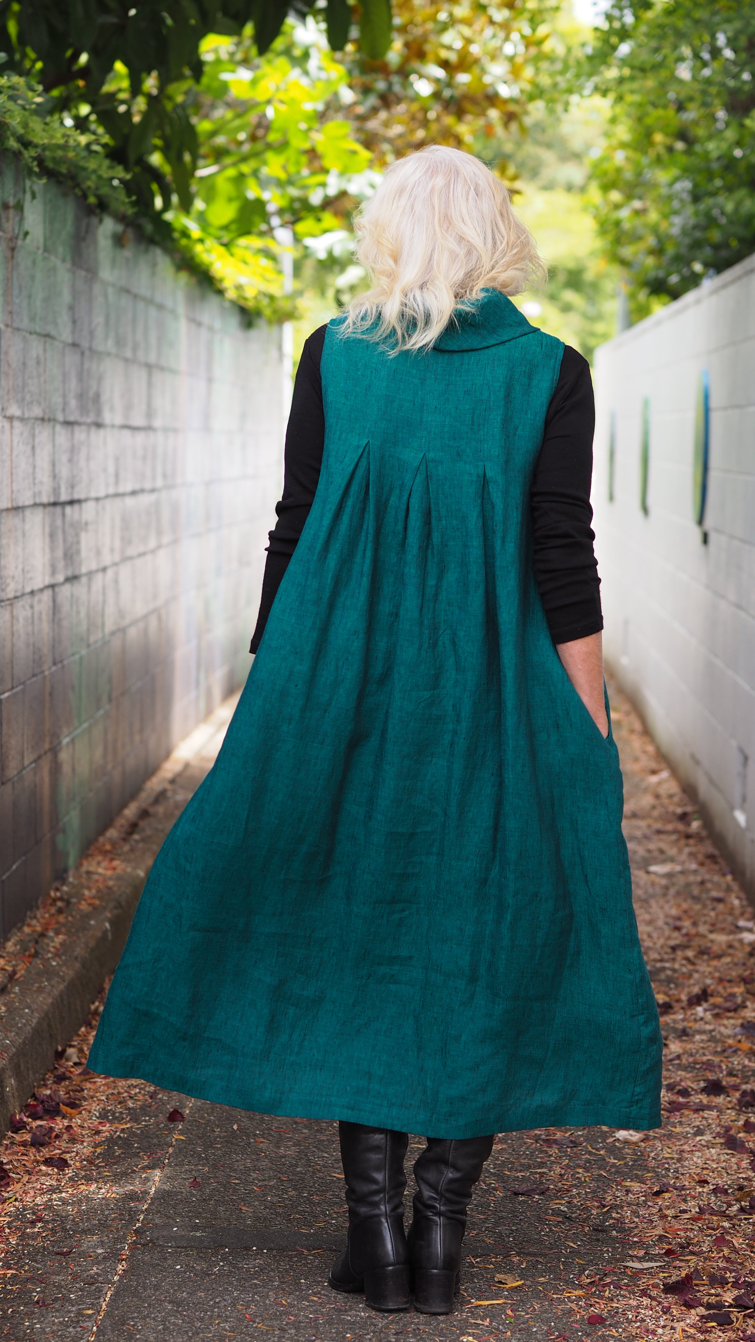 Piha Dress Rogue Linen Designer Clothing