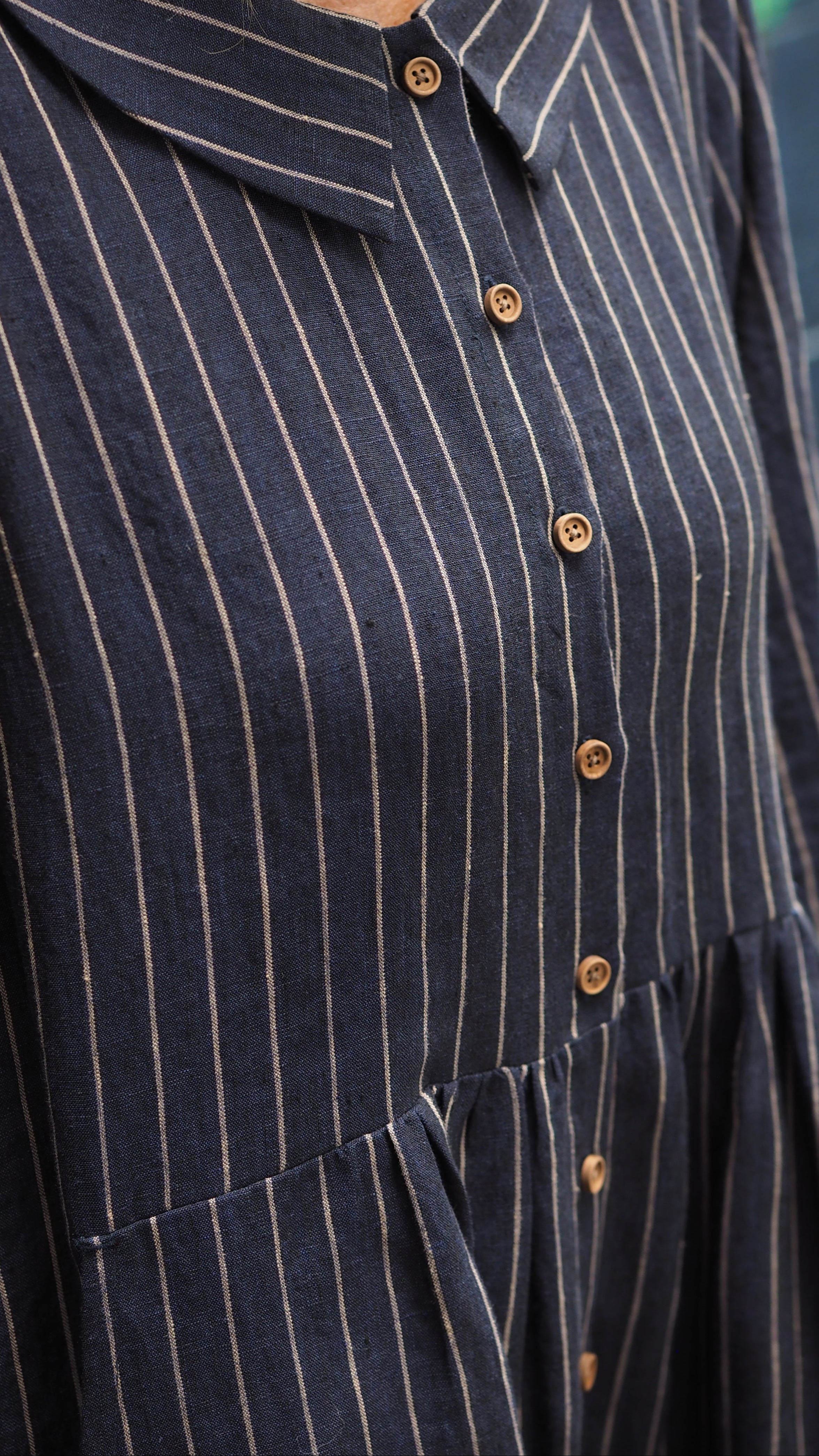 Waikato Dress Rogue Linen Designer Clothing