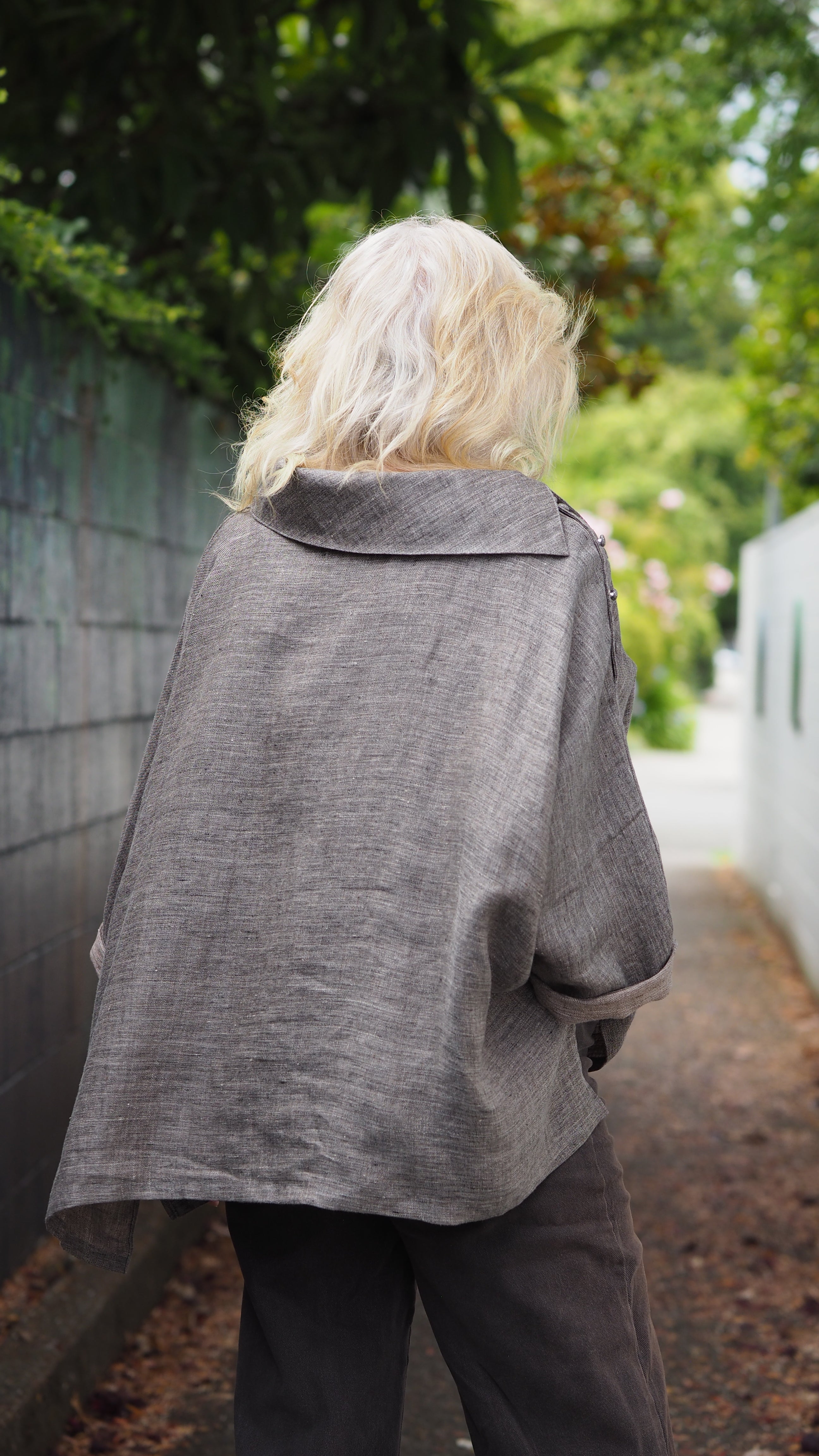 Fiordland Top Rogue Linen Designer Clothing