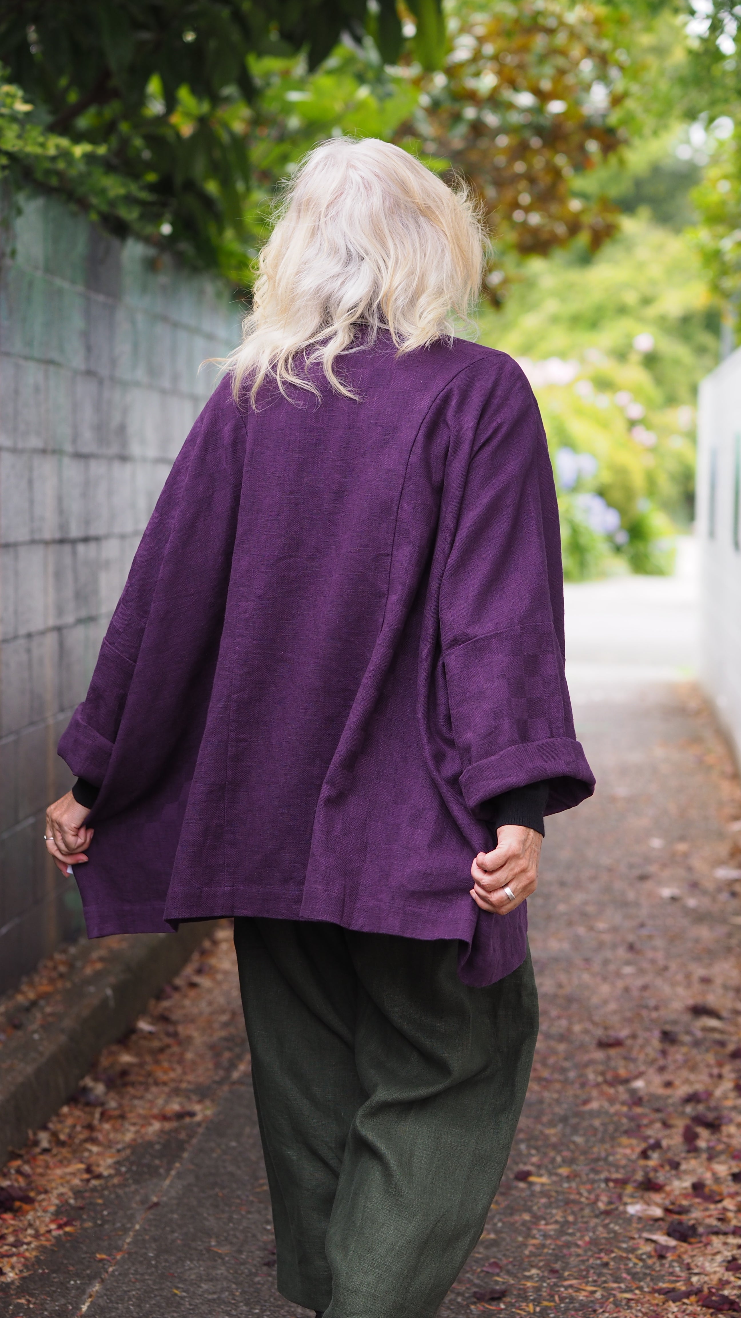 Magpie Linen Jacket Rogue Linen Designer Clothing