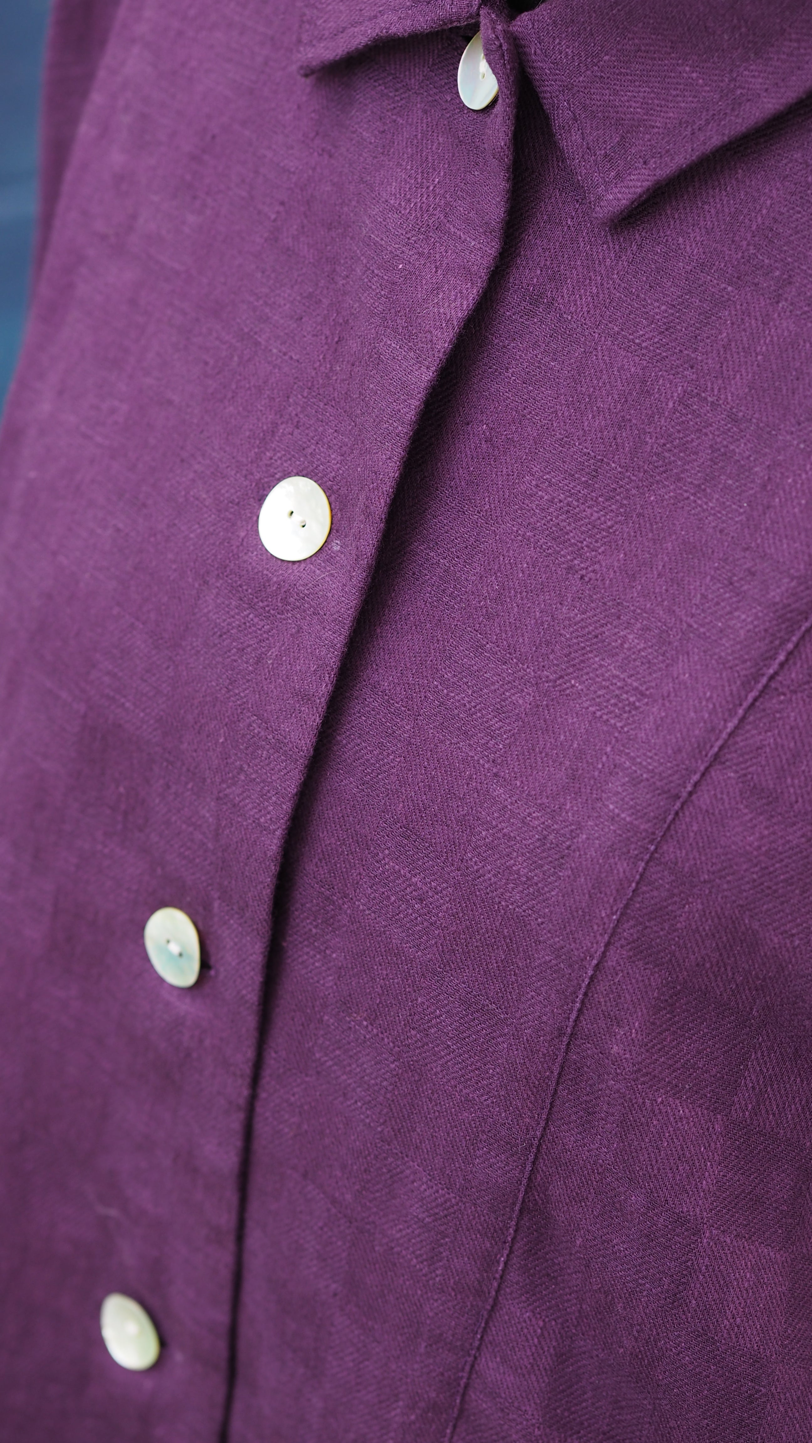 Magpie Linen Jacket Rogue Linen Designer Clothing