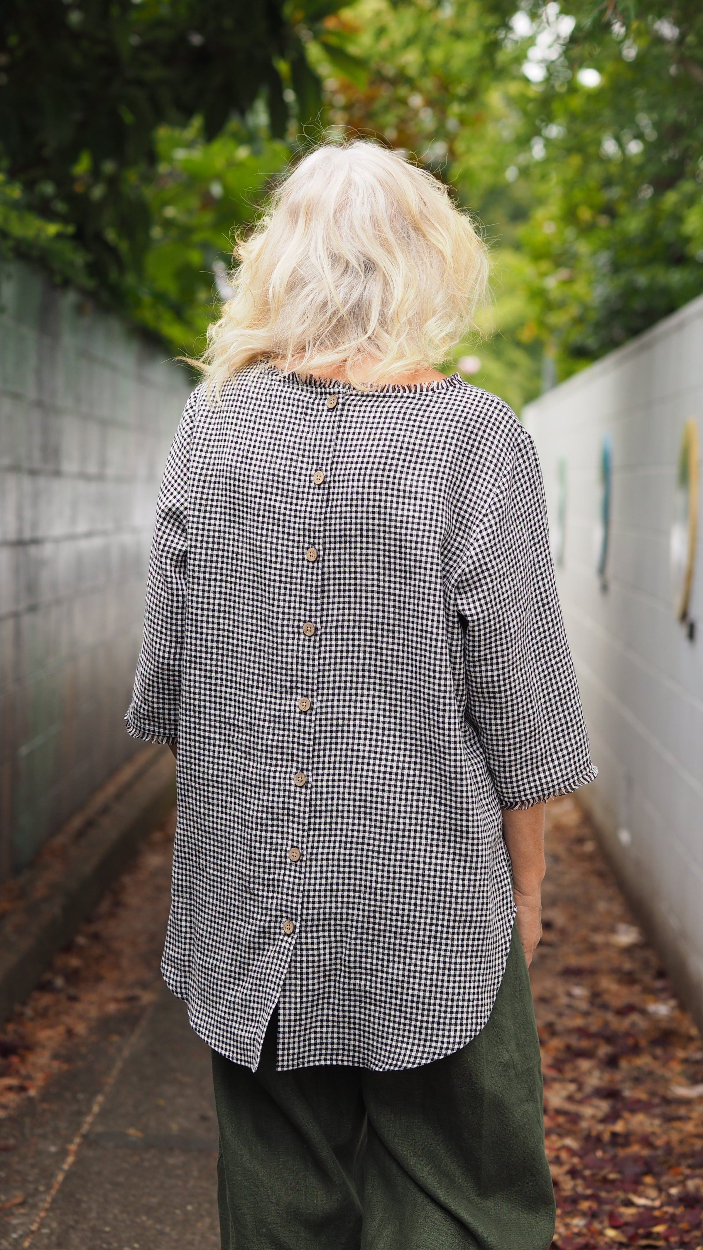 Sintra Blouse Rogue Linen Designer Clothing