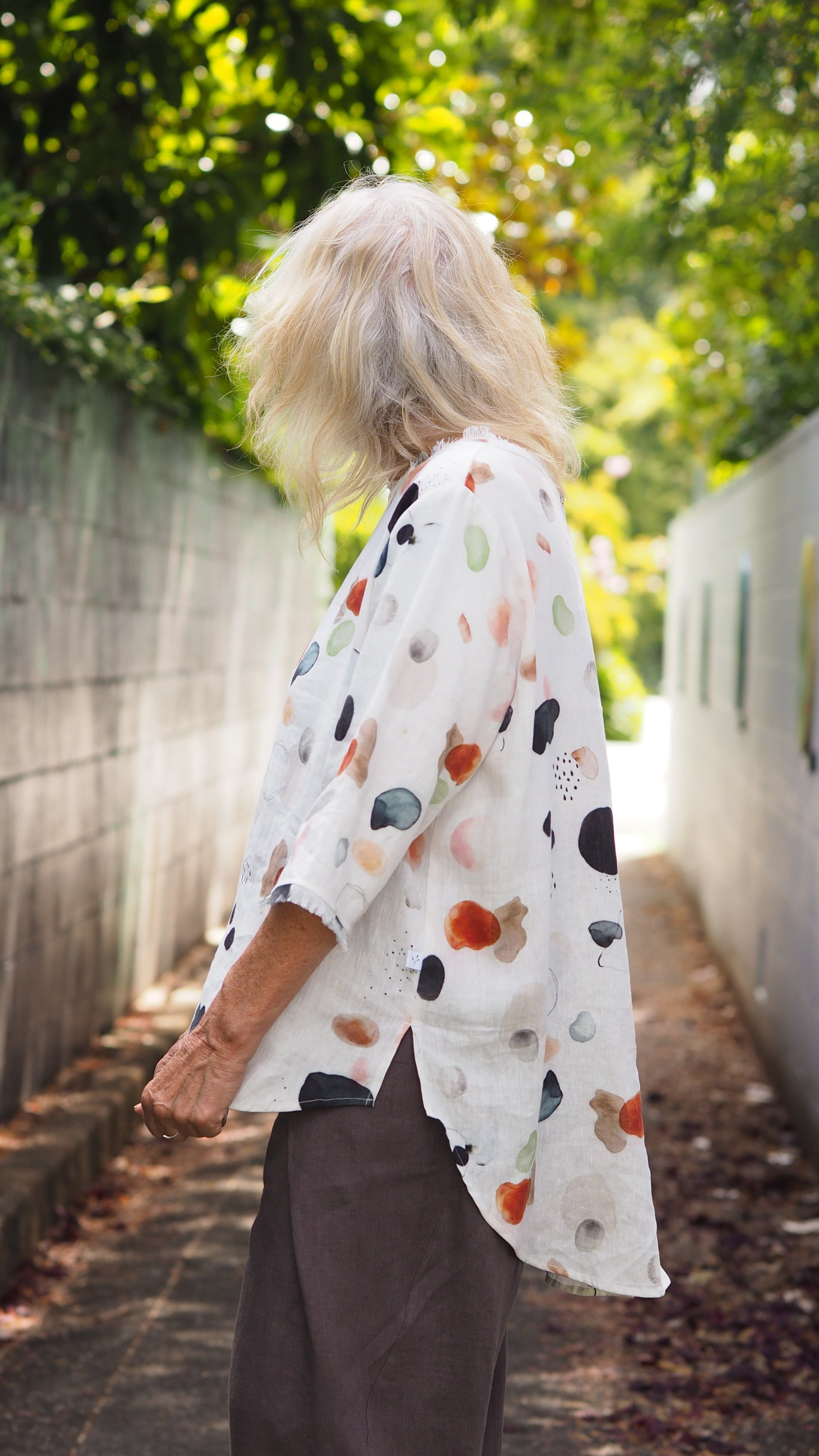 Sintra Blouse Rogue Linen Designer Clothing