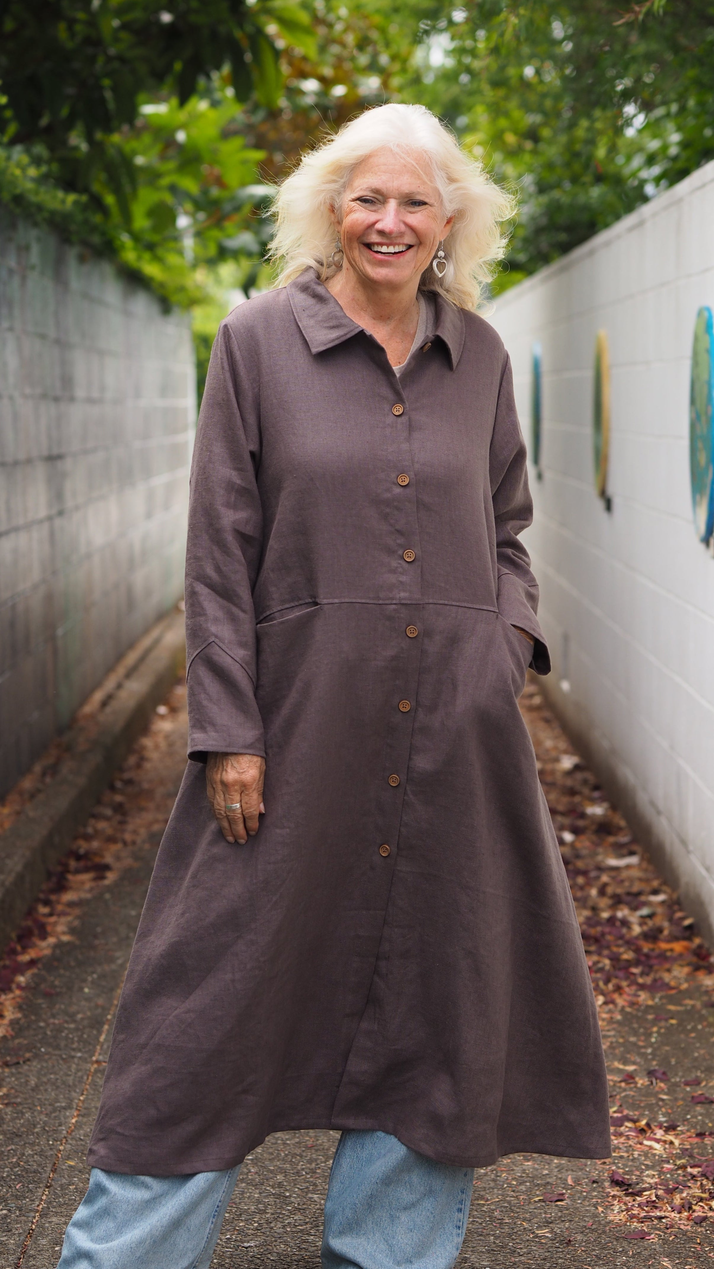 Westhaven Coat Rogue Linen Designer Clothing