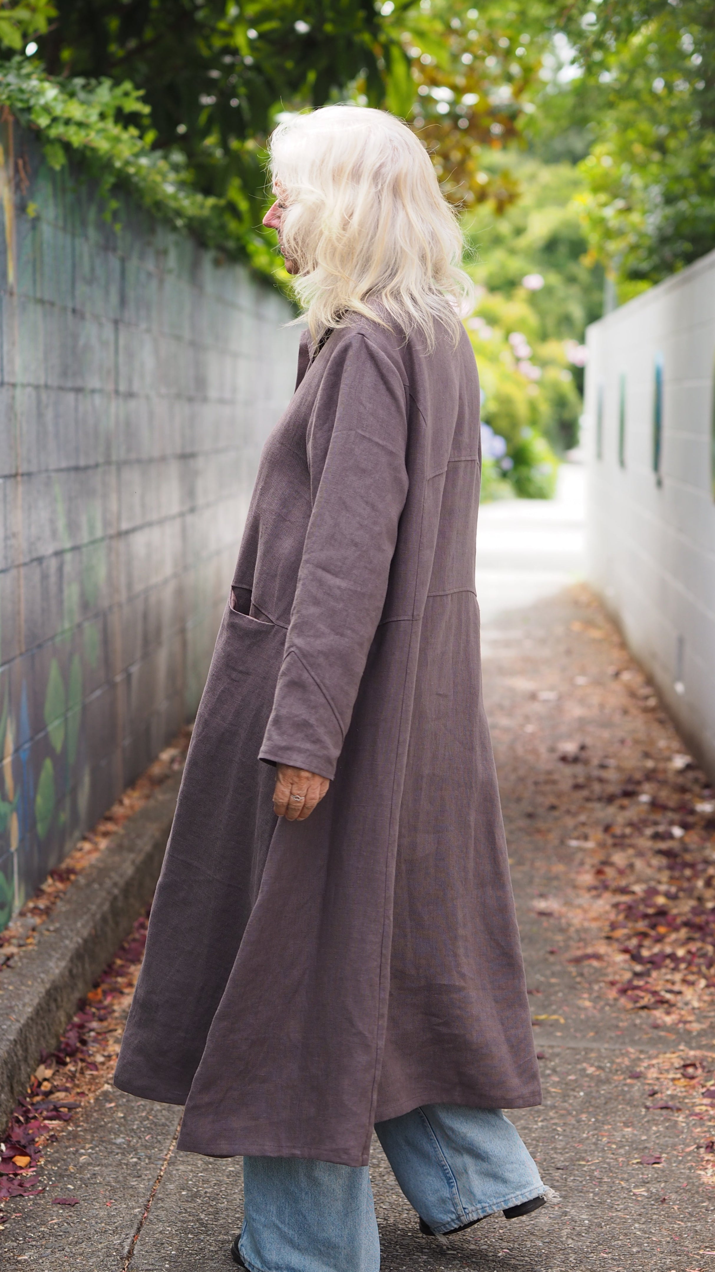 Westhaven Coat Rogue Linen Designer Clothing