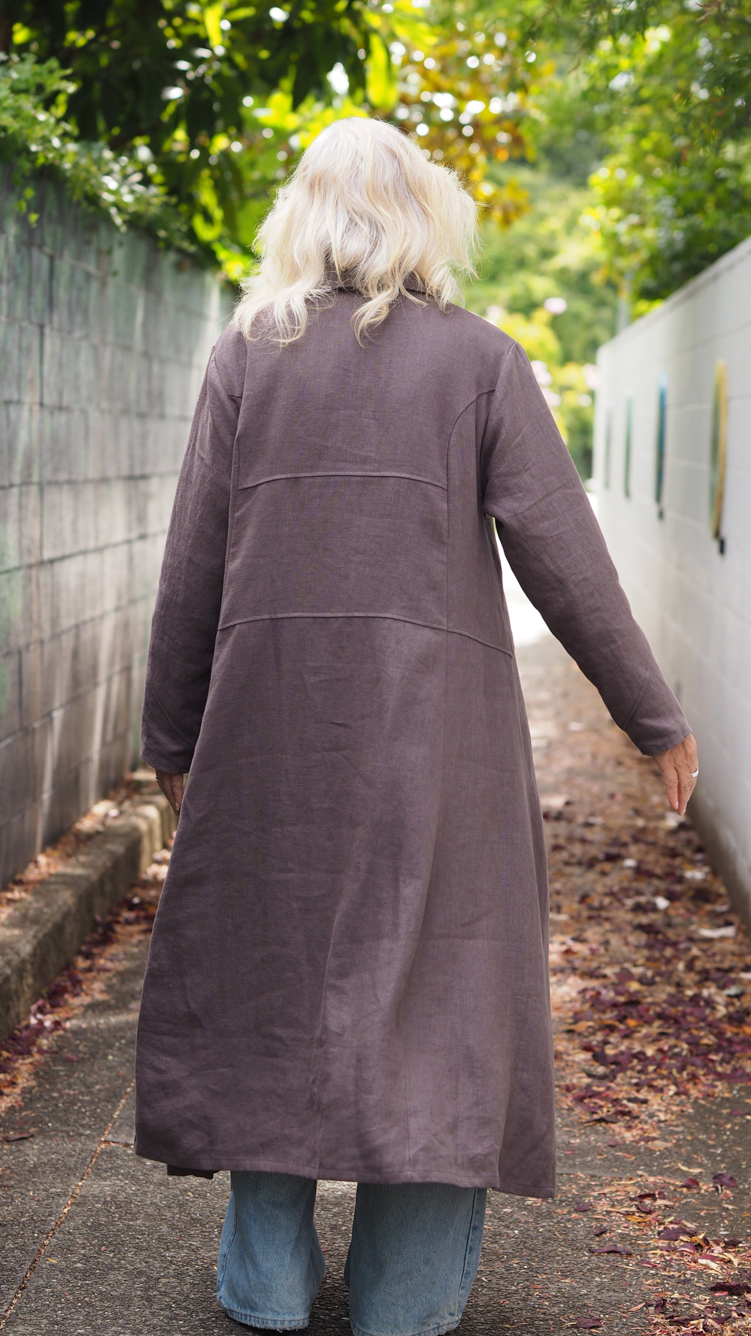 Westhaven Coat Rogue Linen Designer Clothing