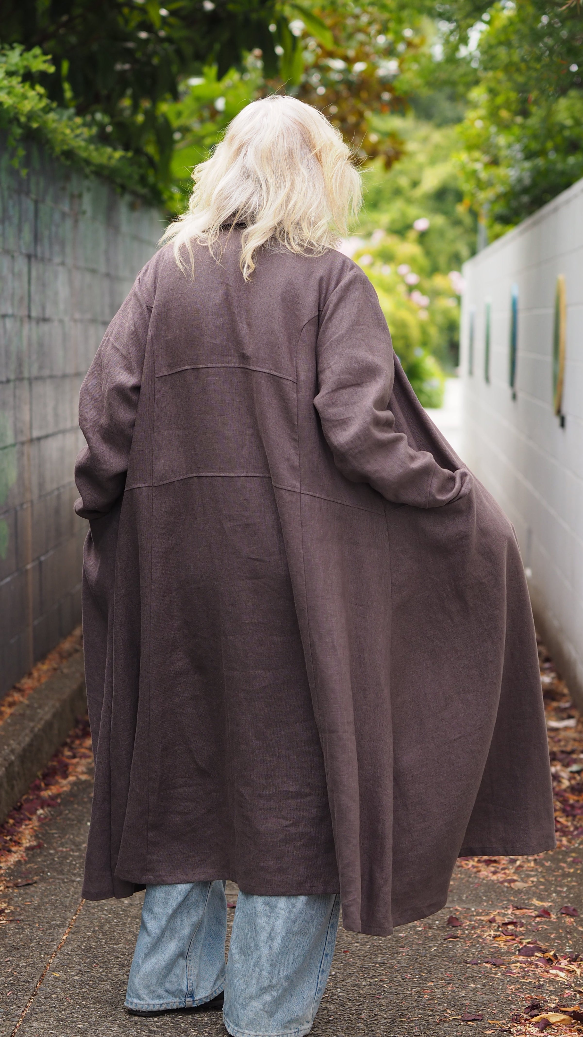Westhaven Coat Rogue Linen Designer Clothing