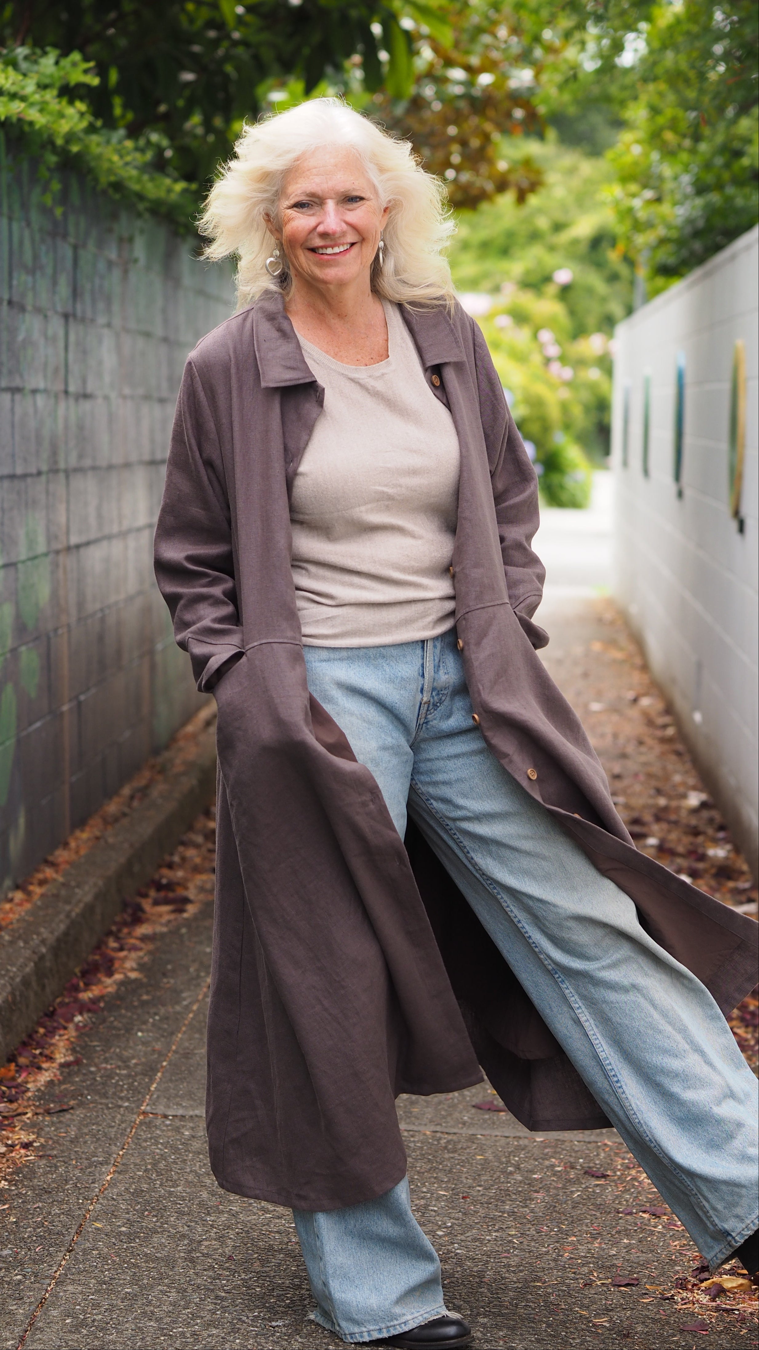 Westhaven Coat Rogue Linen Designer Clothing