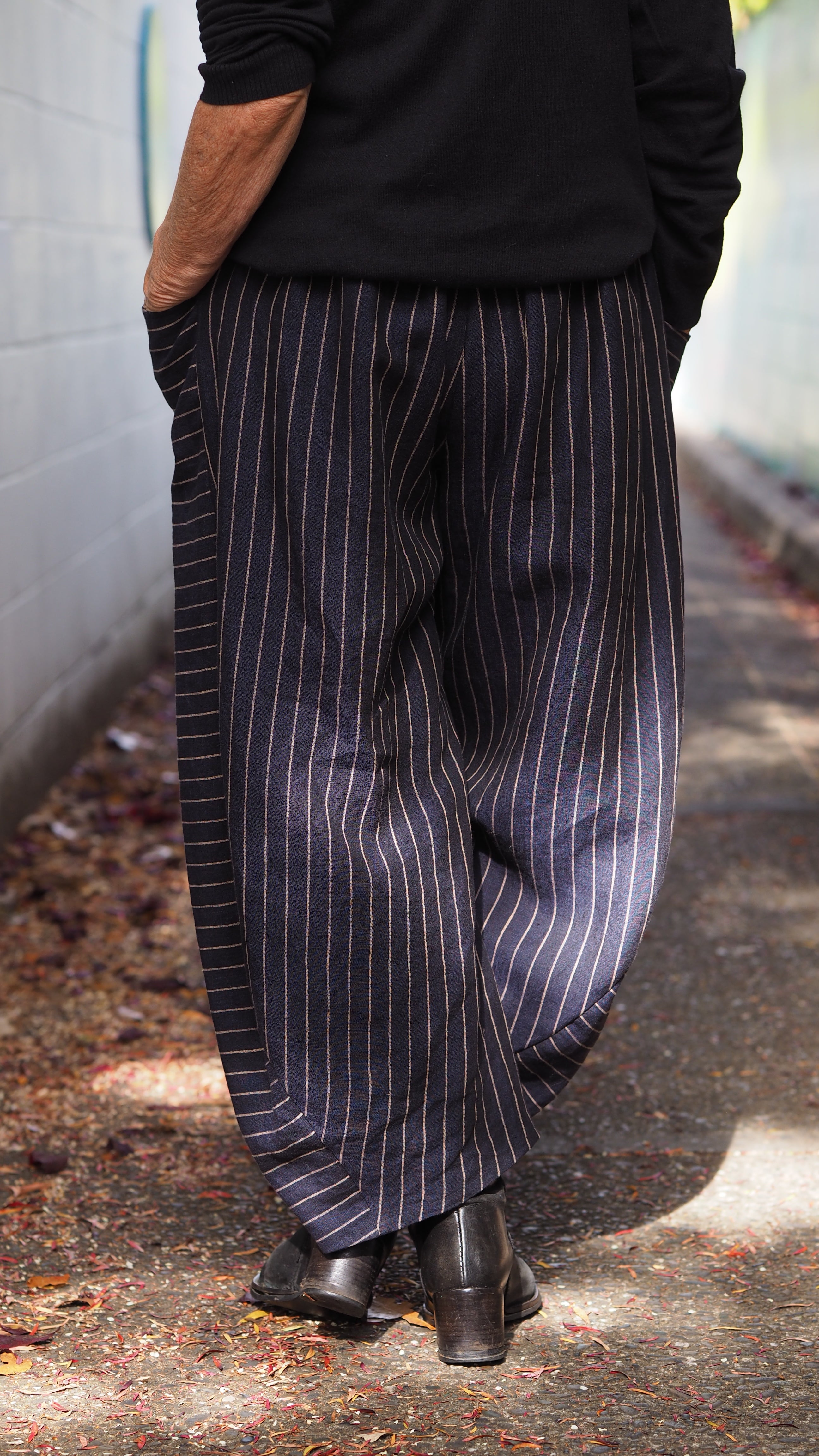 Otaki Pants Rogue Linen Designer Clothing