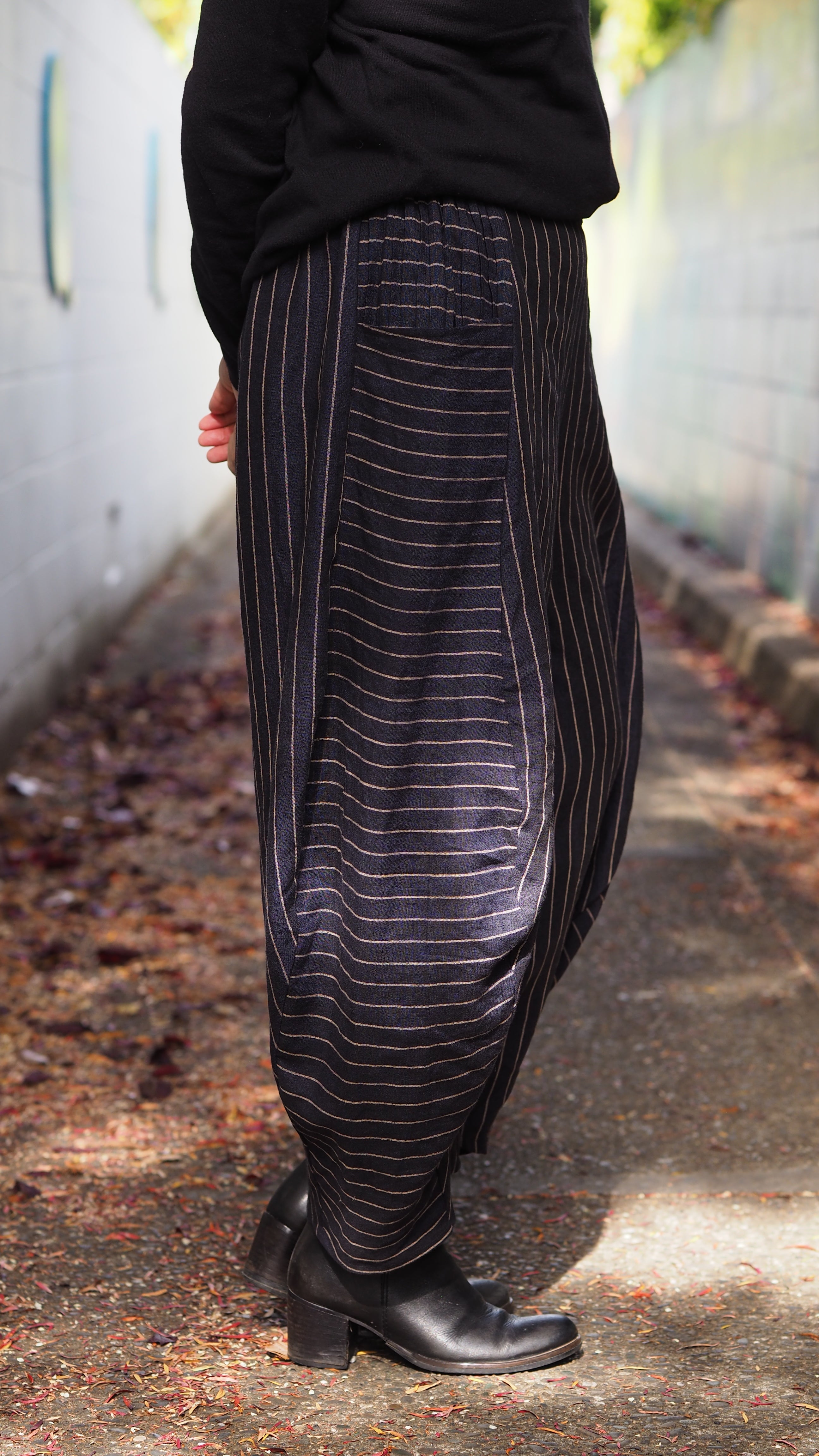 Otaki Pants Rogue Linen Designer Clothing