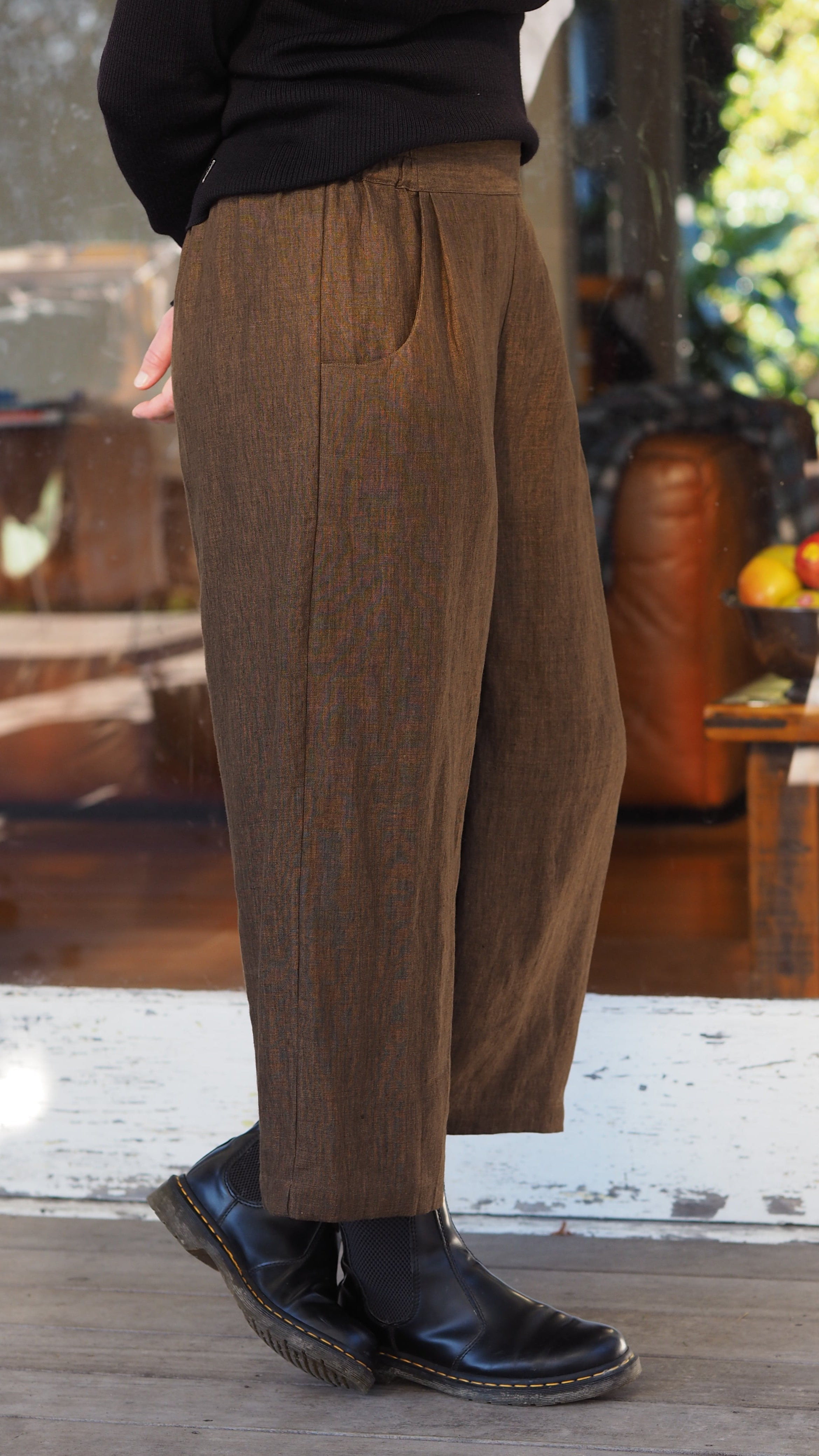 Balfour Culottes Sustainable Linen Clothing