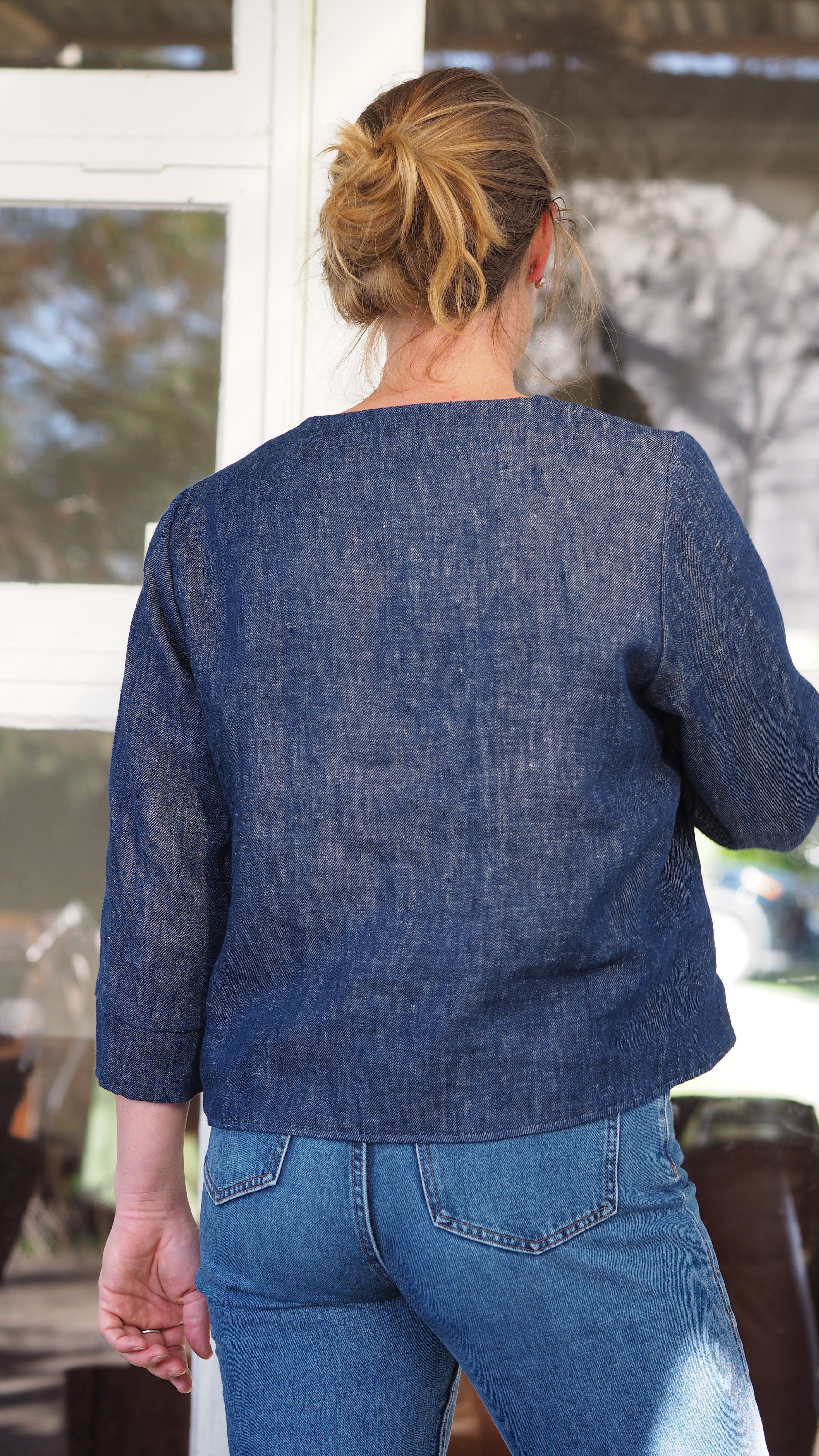 Riverton Jacket Rogue Linen New Zealand Design Women's Clothing