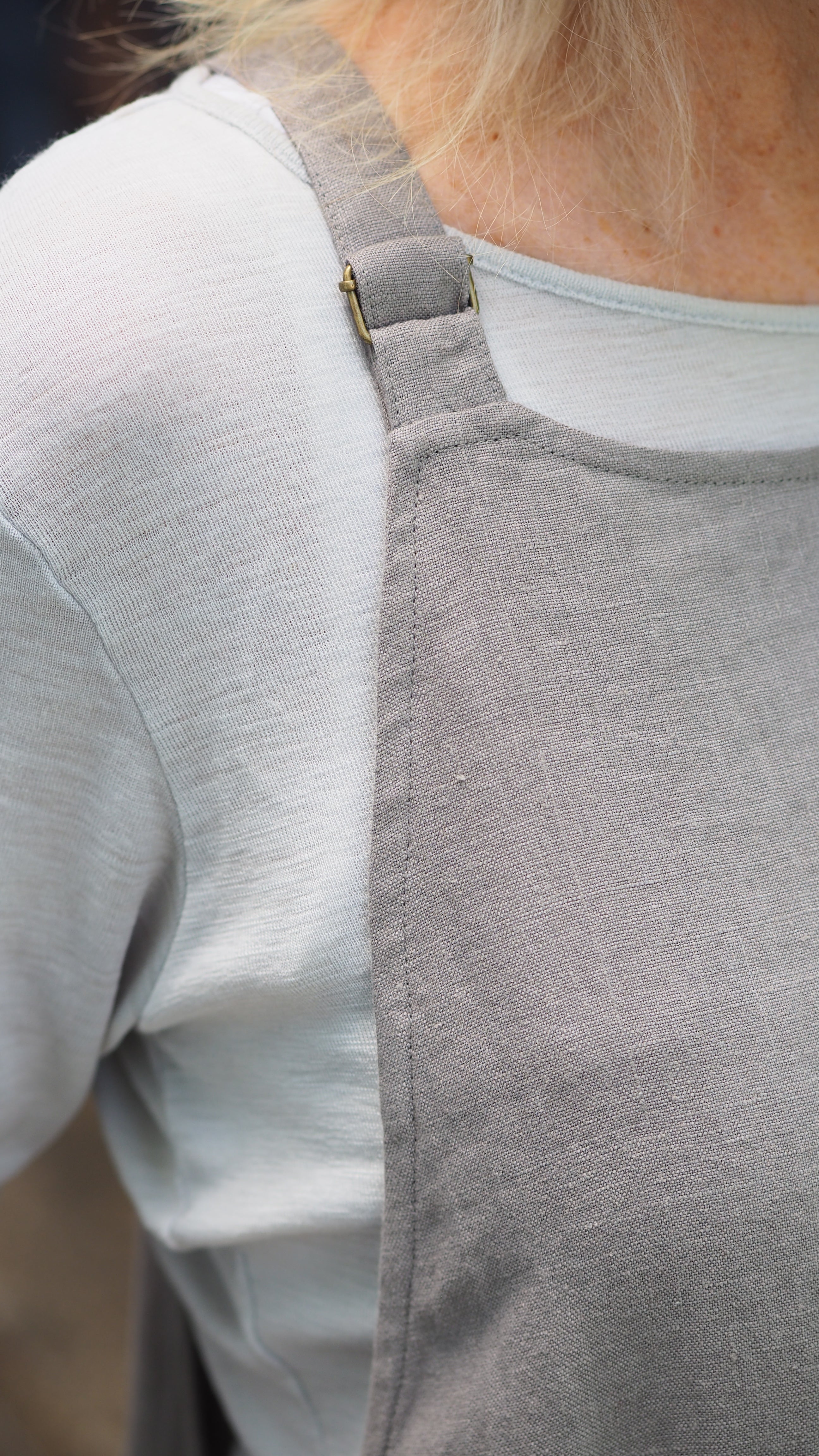 Riversdale Pinafore Rogue Linen Designer Clothing