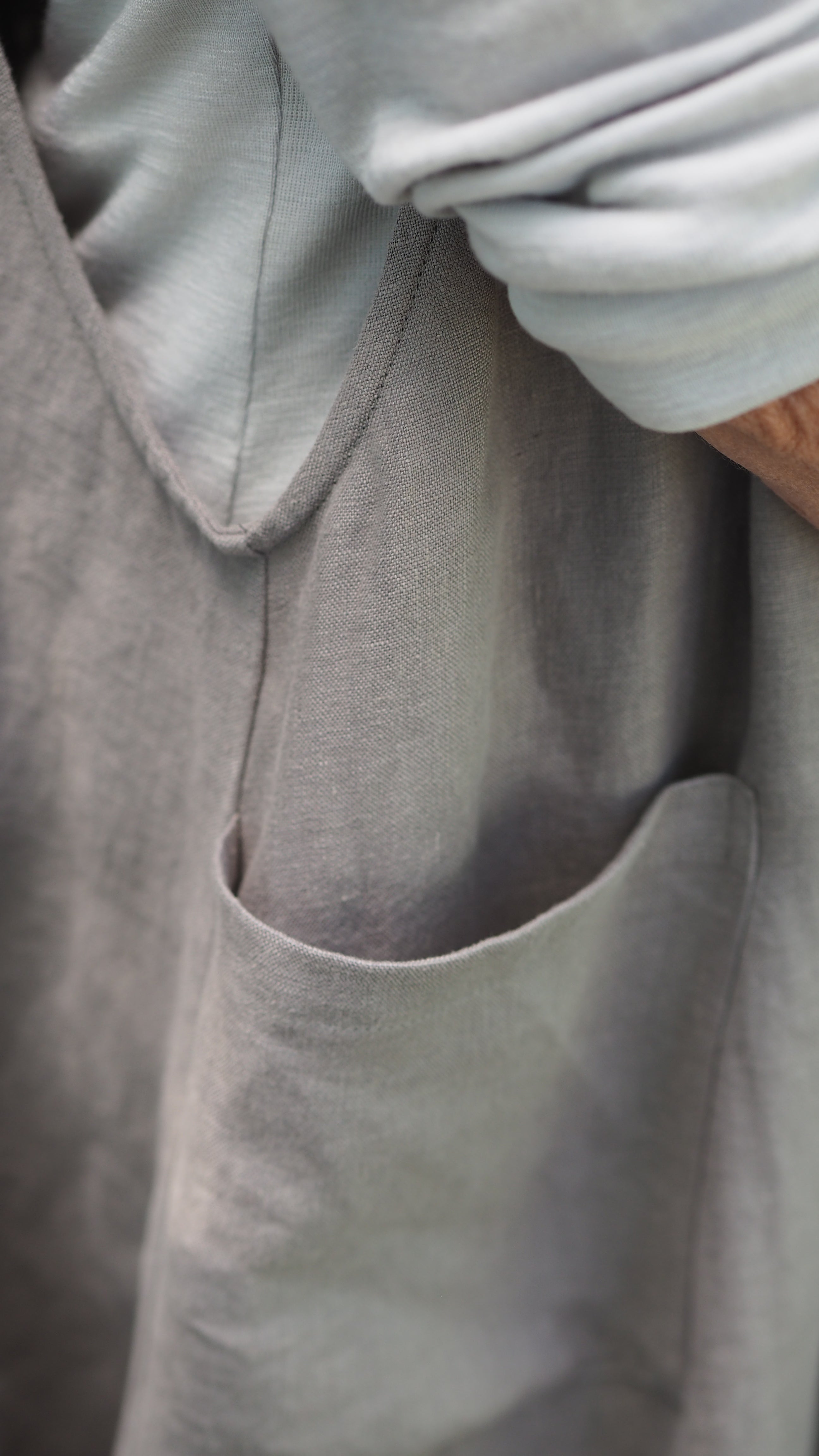 Riversdale Pinafore Rogue Linen Designer Clothing