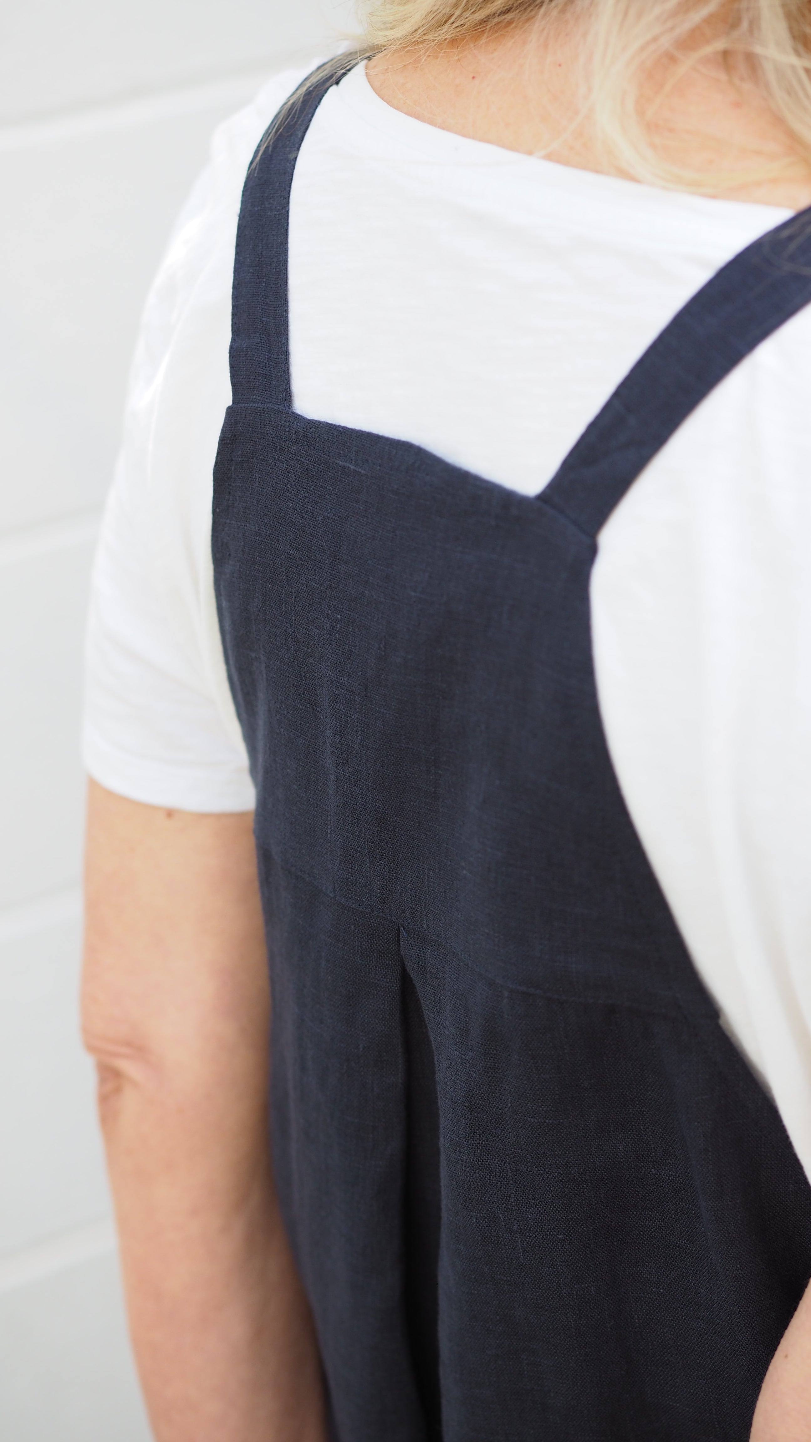Riversdale Pinafore Rogue Linen Designer Clothing