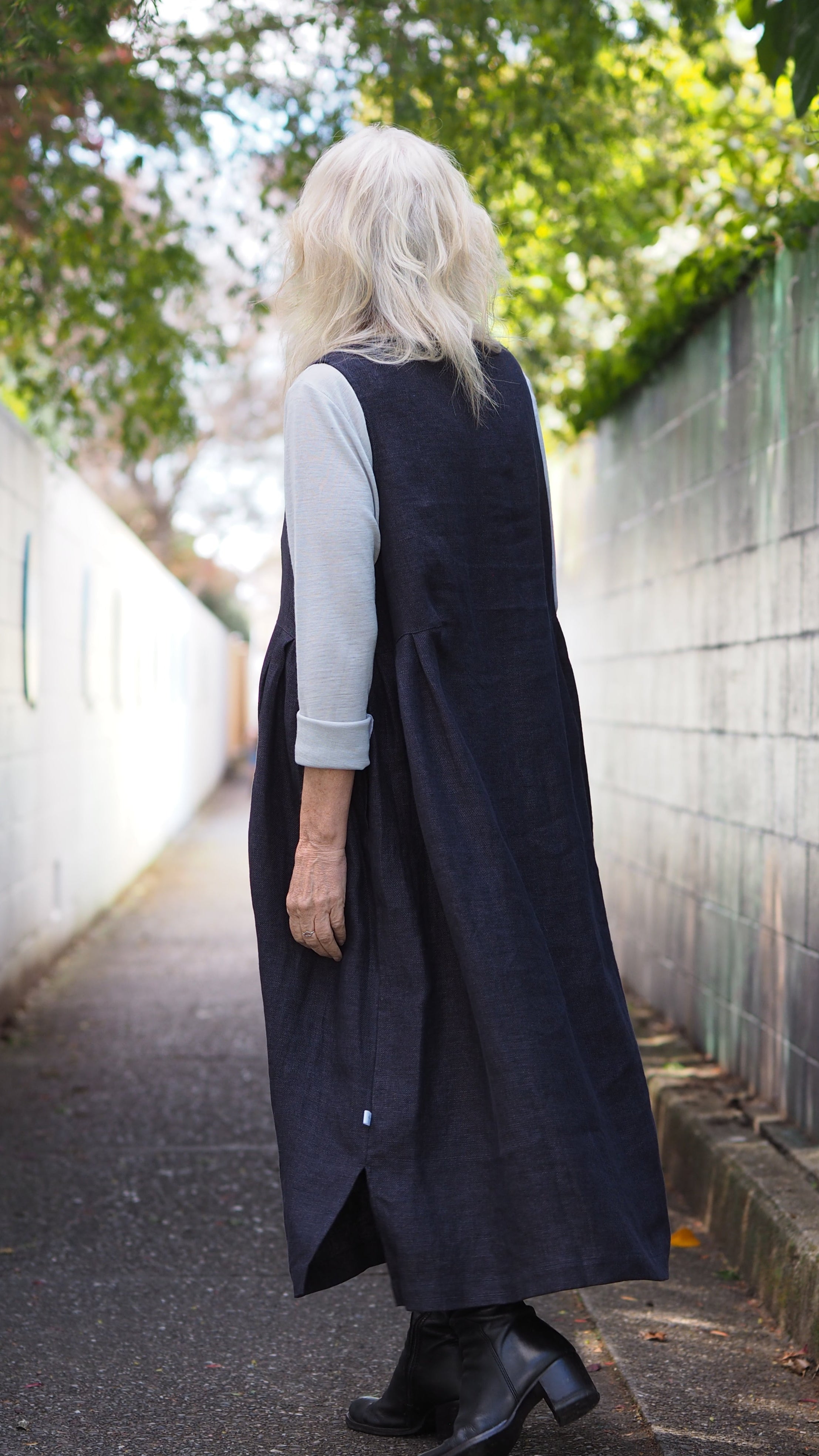 Waihi Dress Rogue Linen Designer Clothing