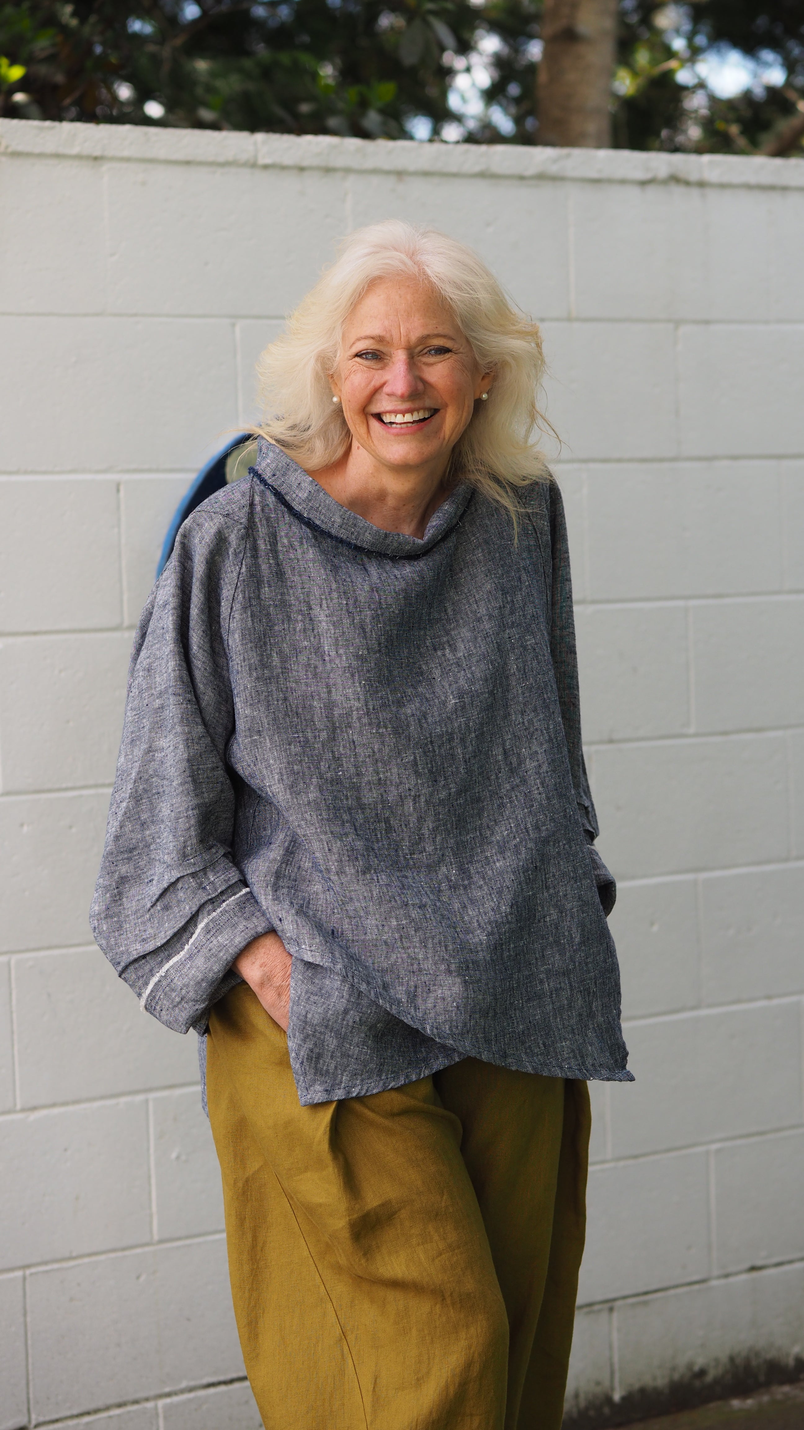 Waimate Top Rogue Linen Designer Clothing