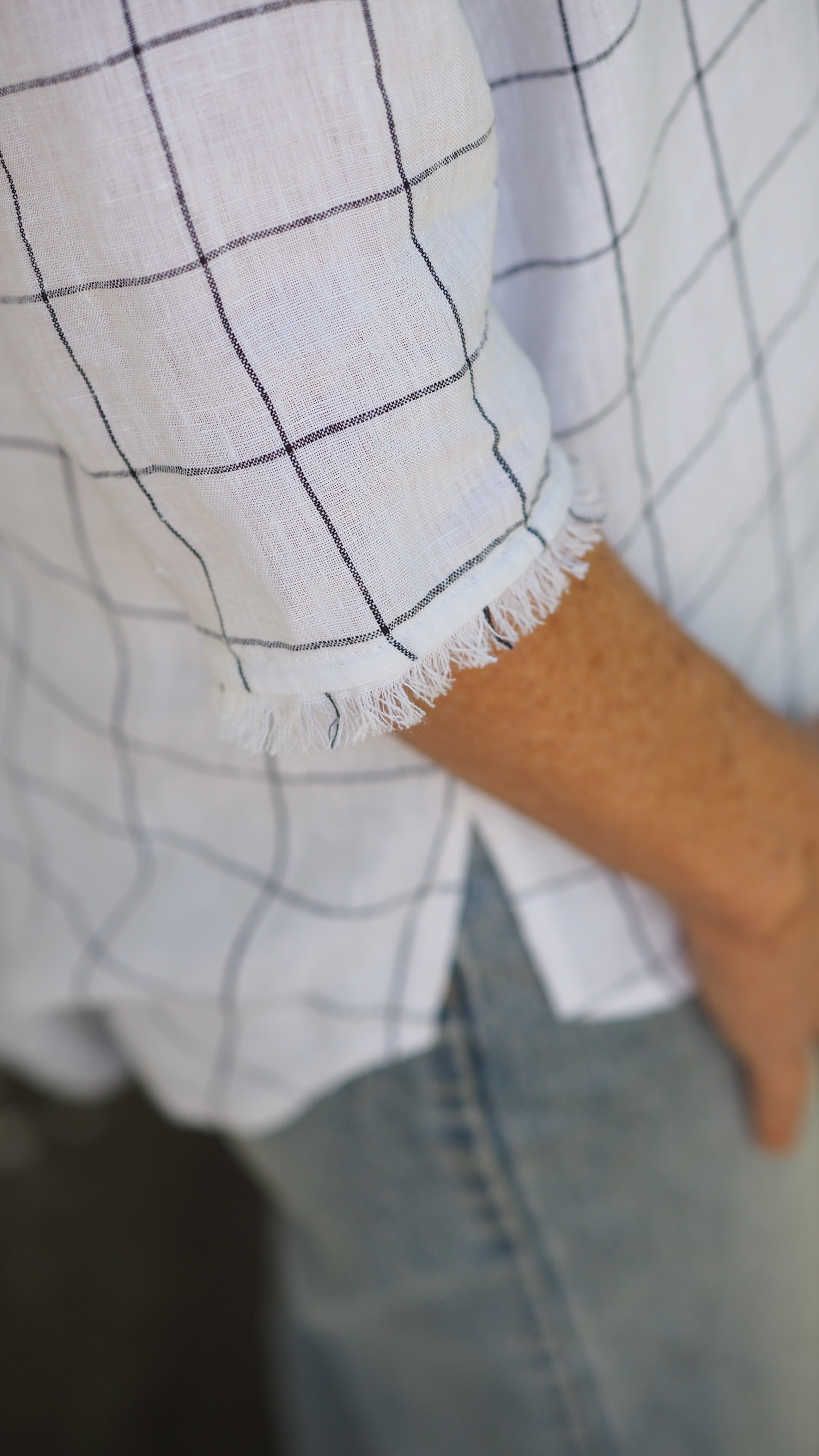 Sintra Blouse Rogue Linen Designer Clothing