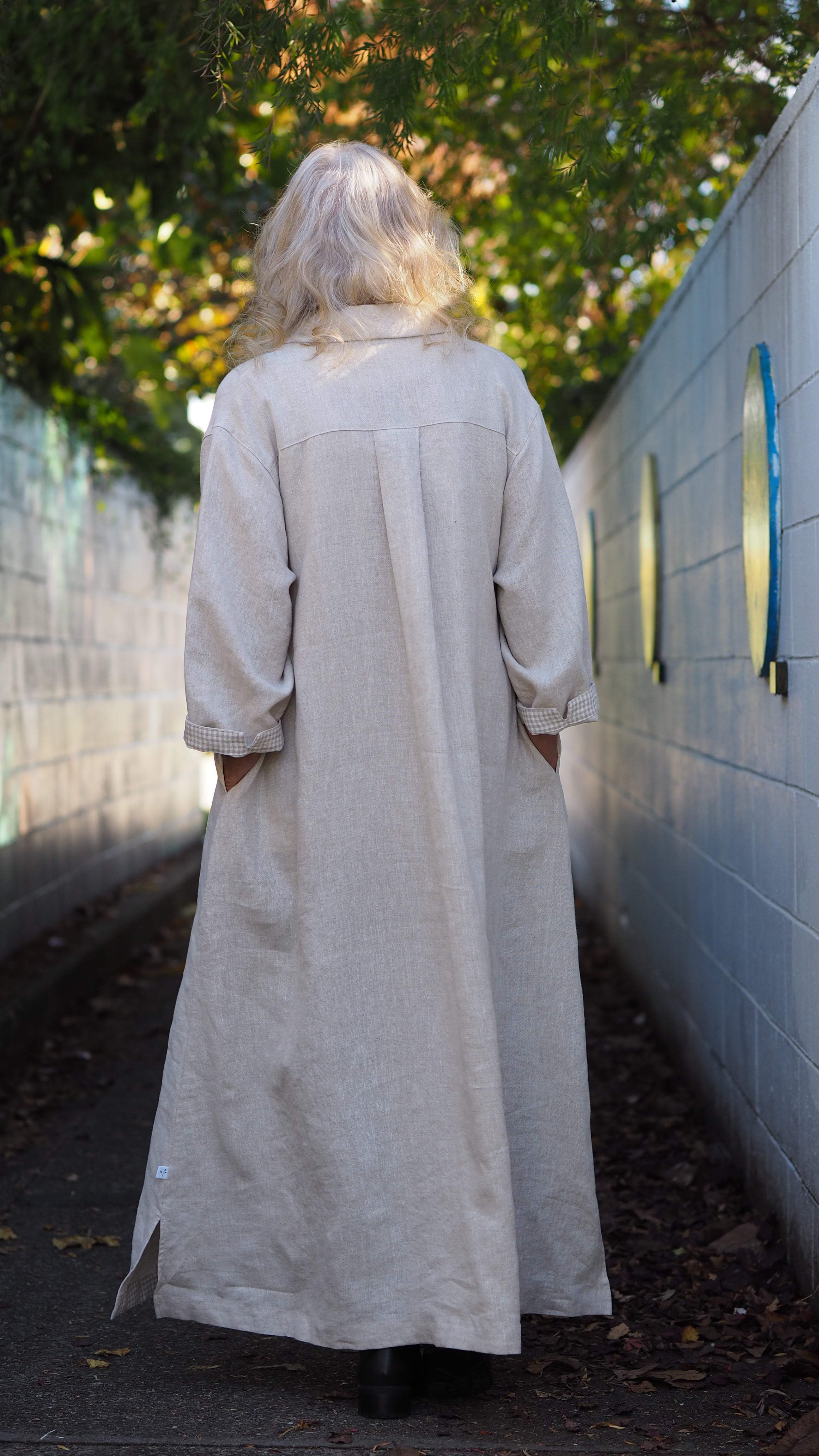 Atamira Dress Rogue Linen Designer Clothing