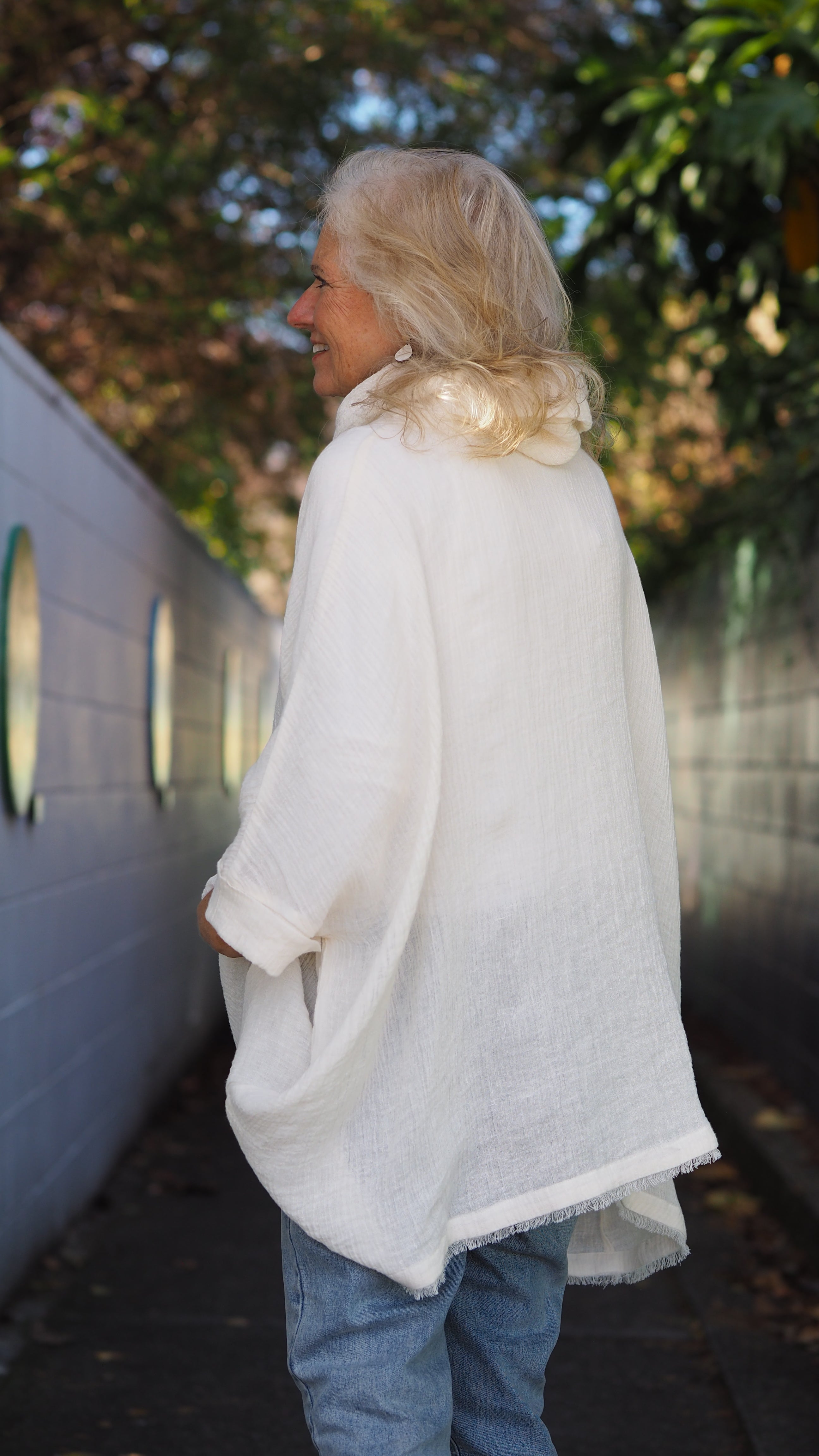 Whakatane Blouse Rogue Linen Designer Clothing