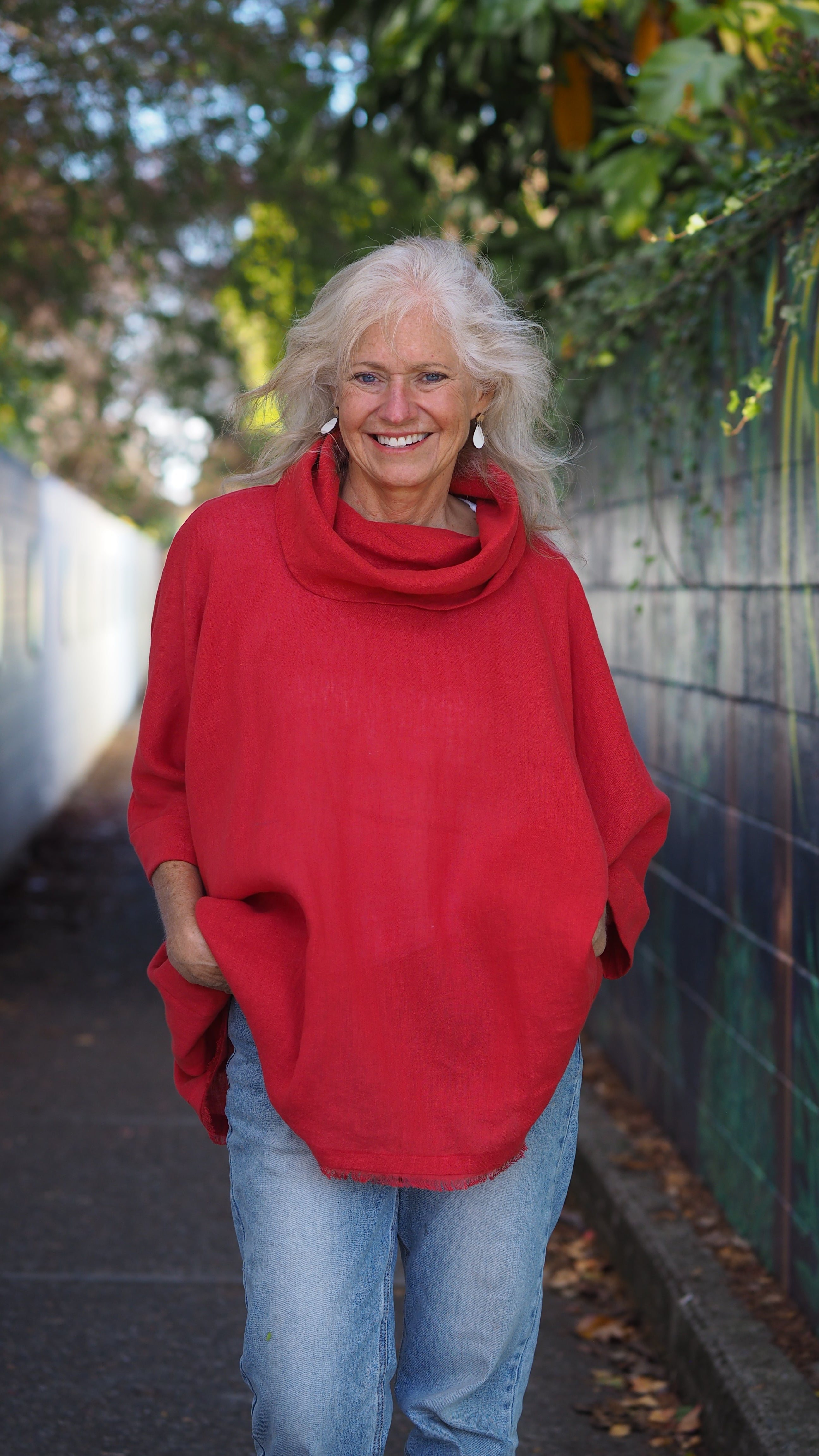 Whakatane Blouse Rogue Linen Designer Clothing