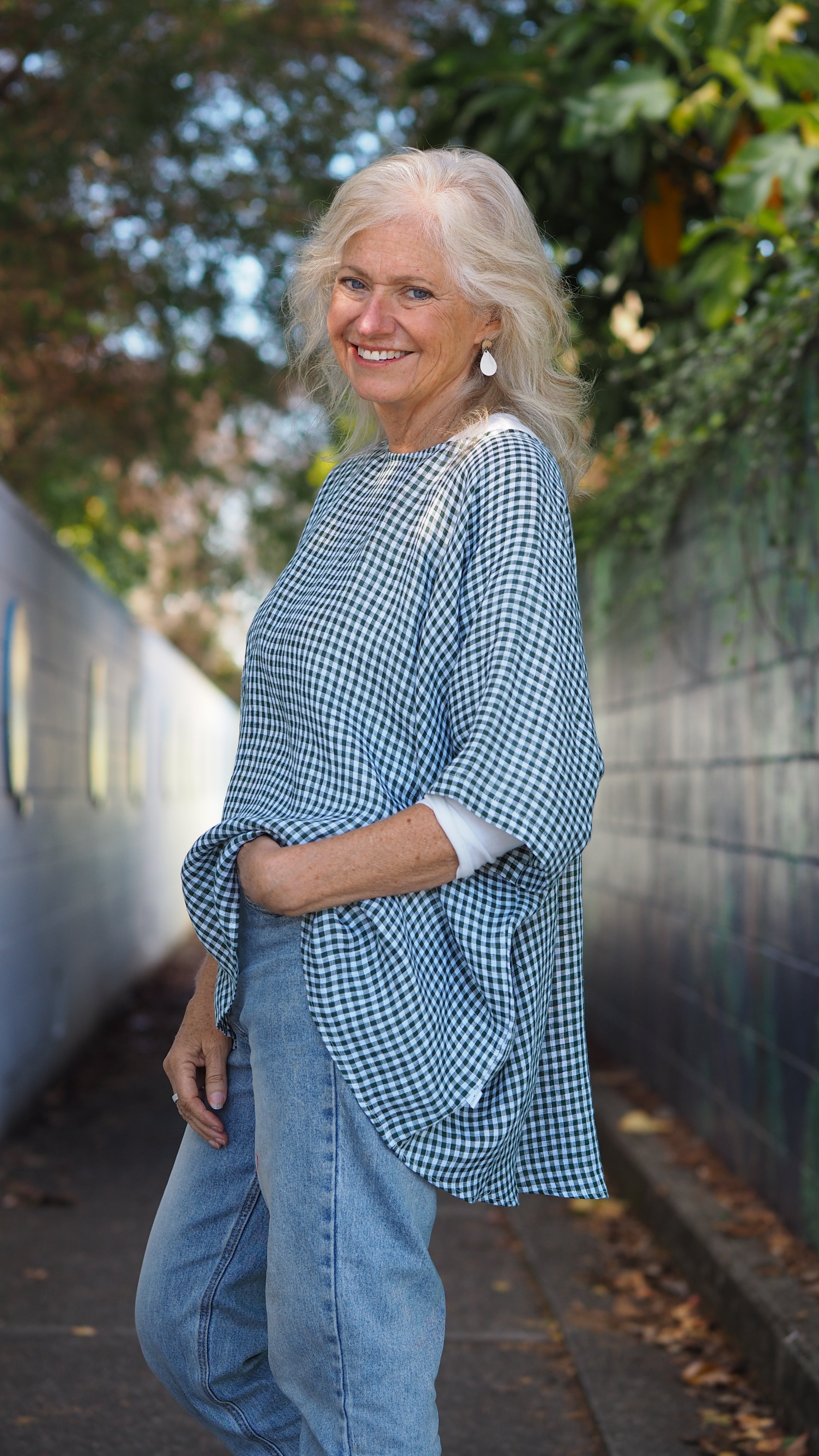 Opua Top Rogue Linen Designer Clothing