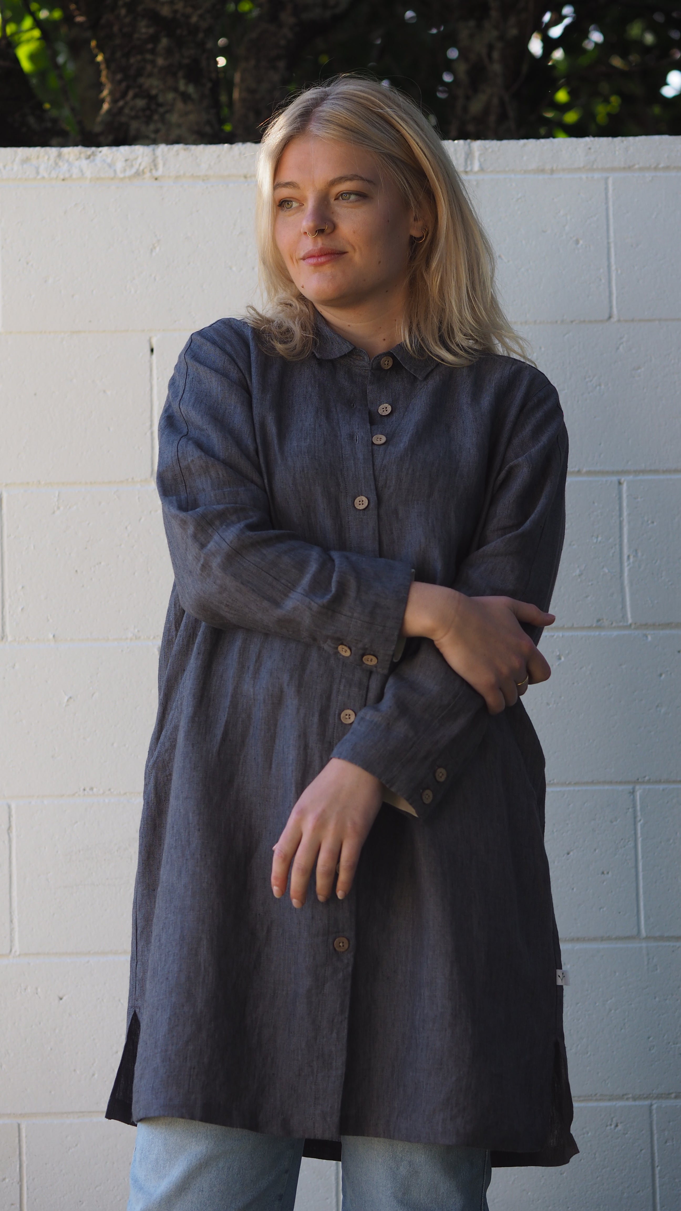 Hataitai Coat Rogue Linen Designer Clothing