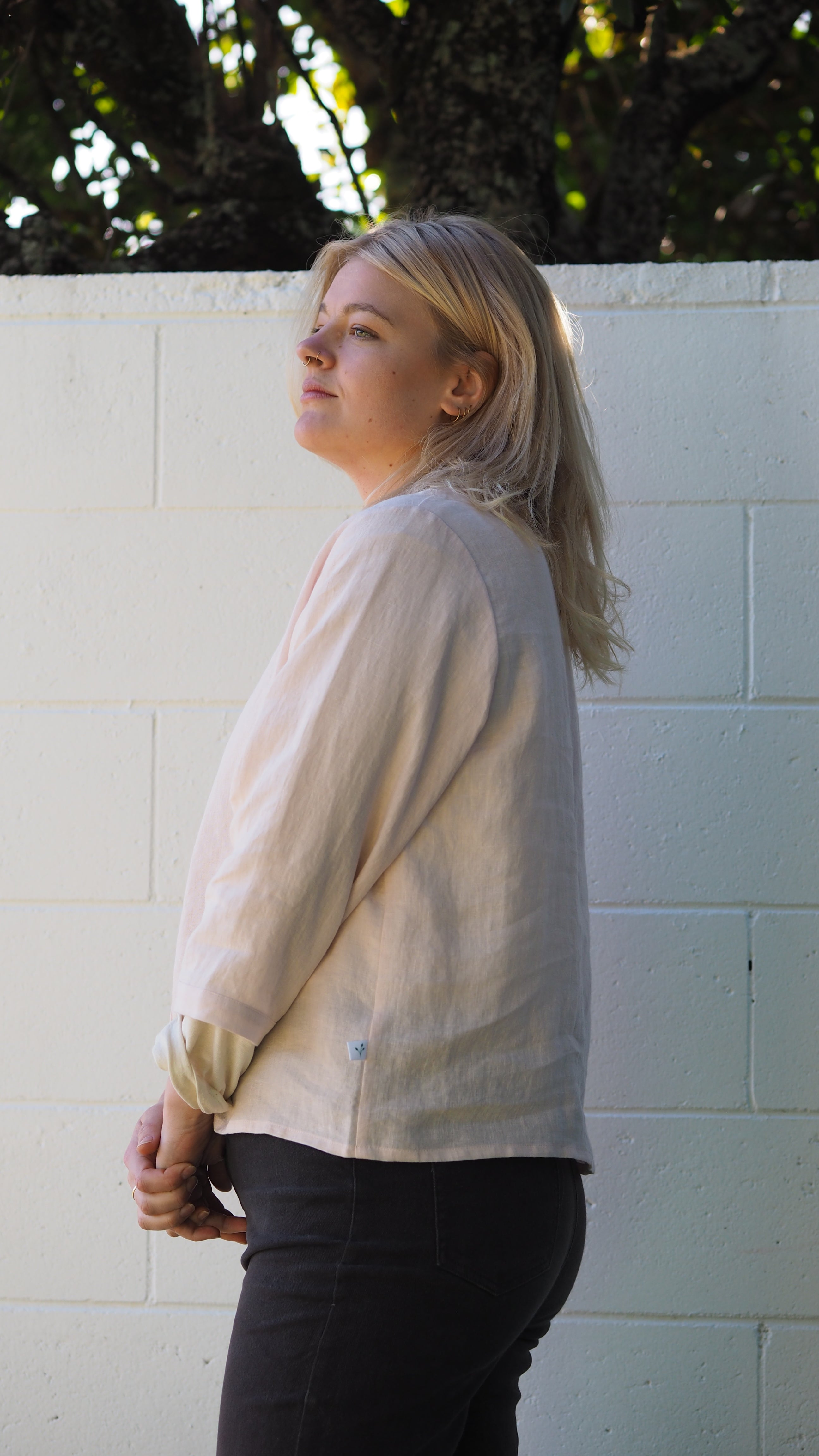 Kelburn Top Rogue Linen Designer Clothing