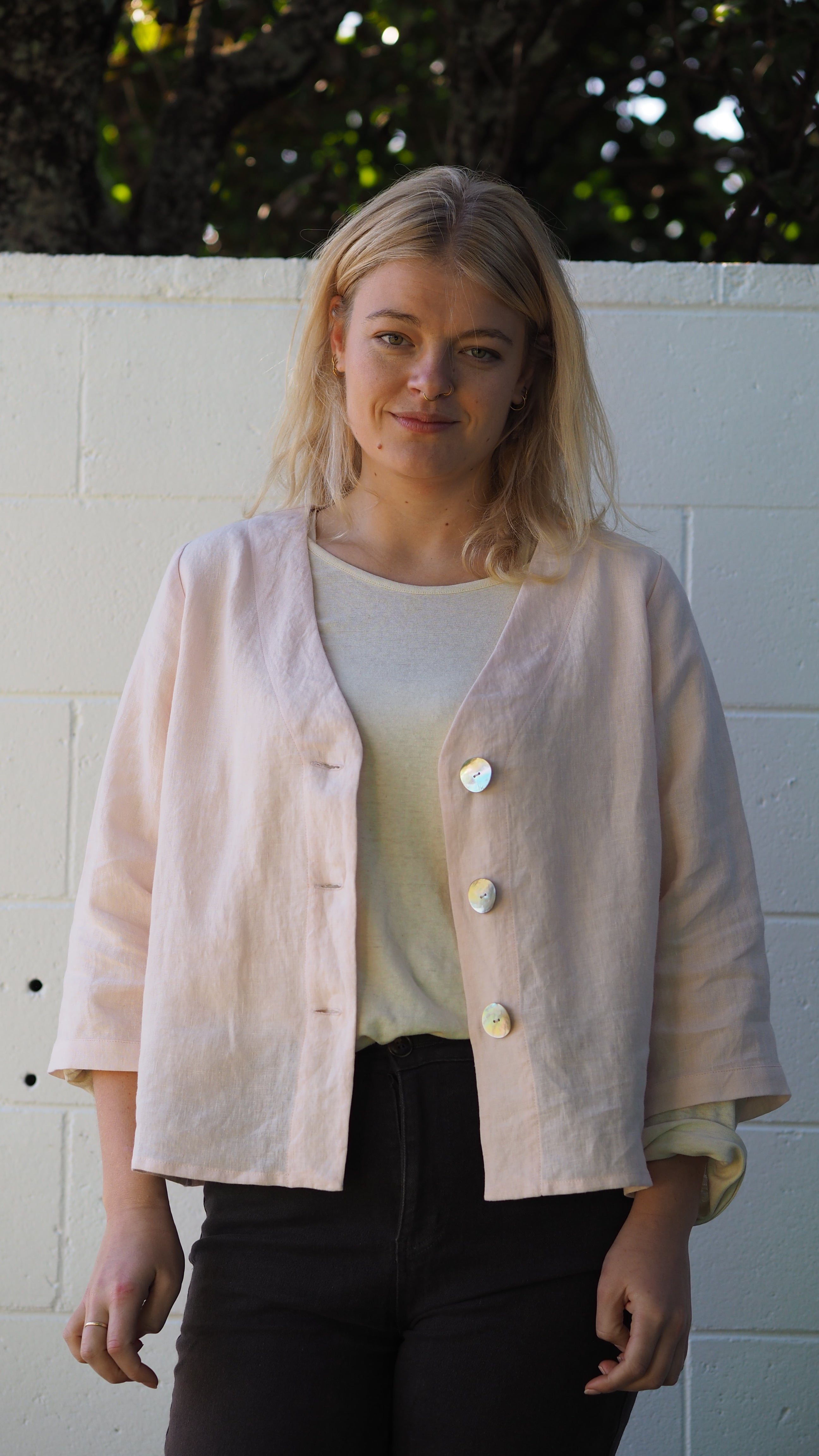 Kelburn Top Rogue Linen Designer Clothing