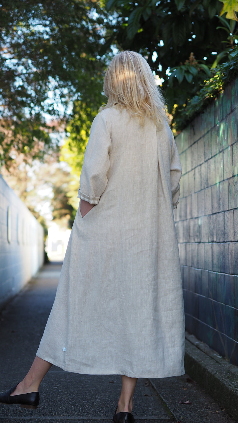 Thorndon Dress Rogue Linen Designer Clothing