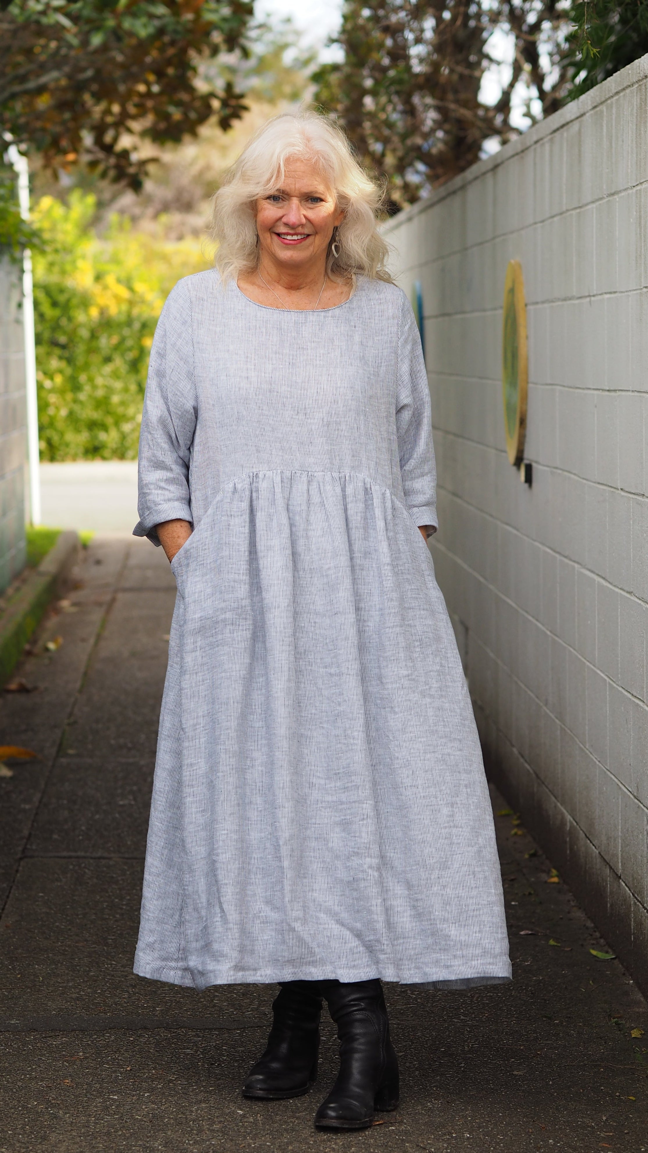 Runanga Dress Rogue Linen Designer Clothing