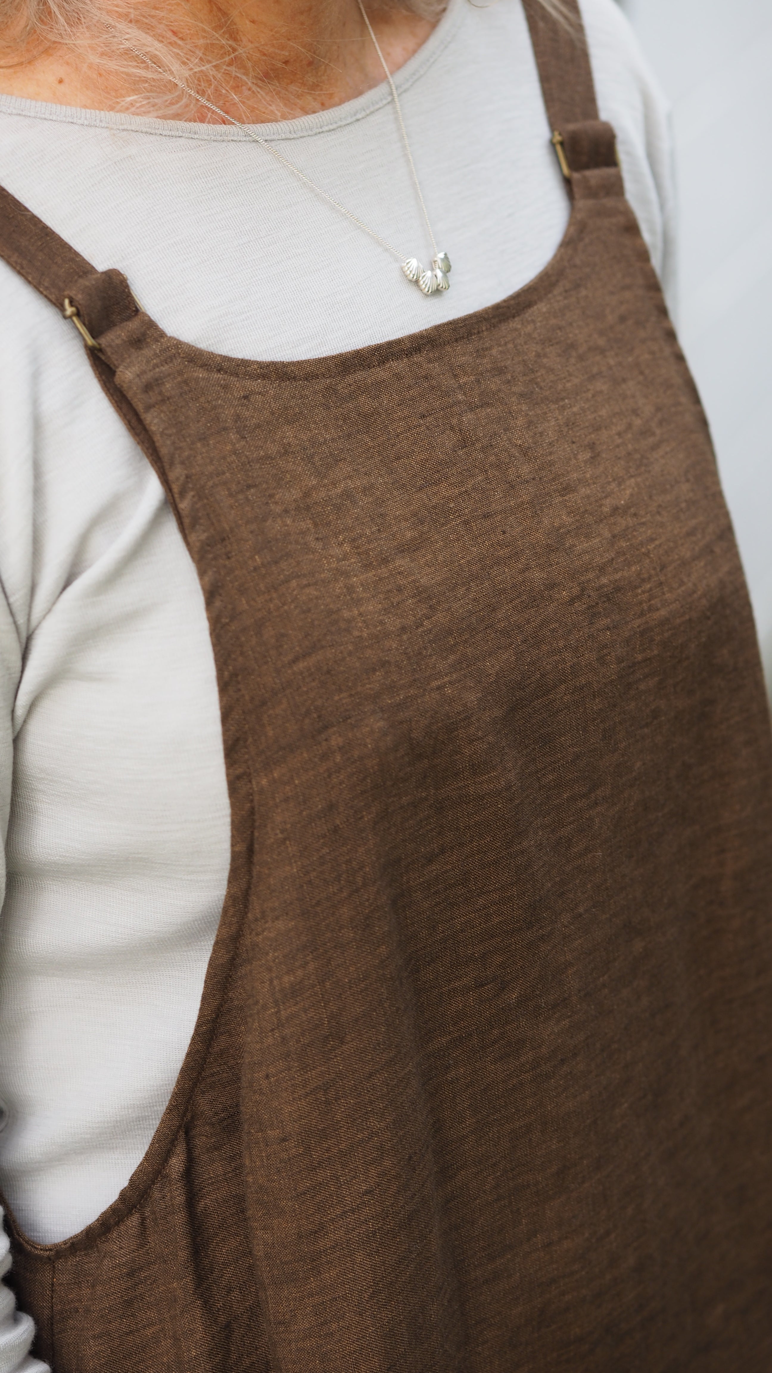 Pinafore Rogue Linen Designer Clothing