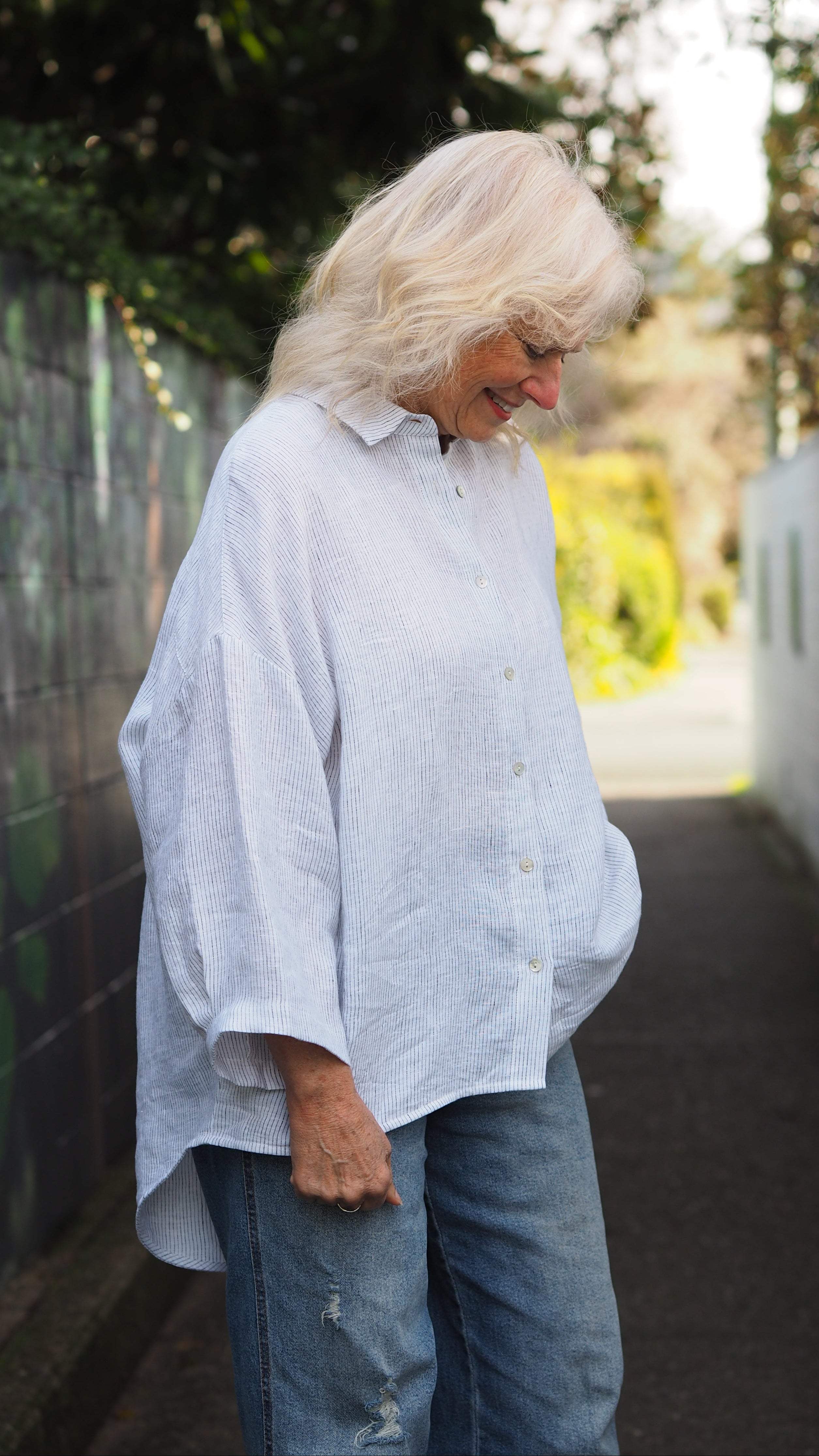 Ohawe Shirt Rogue Linen Ladies NZ Designer Clothing