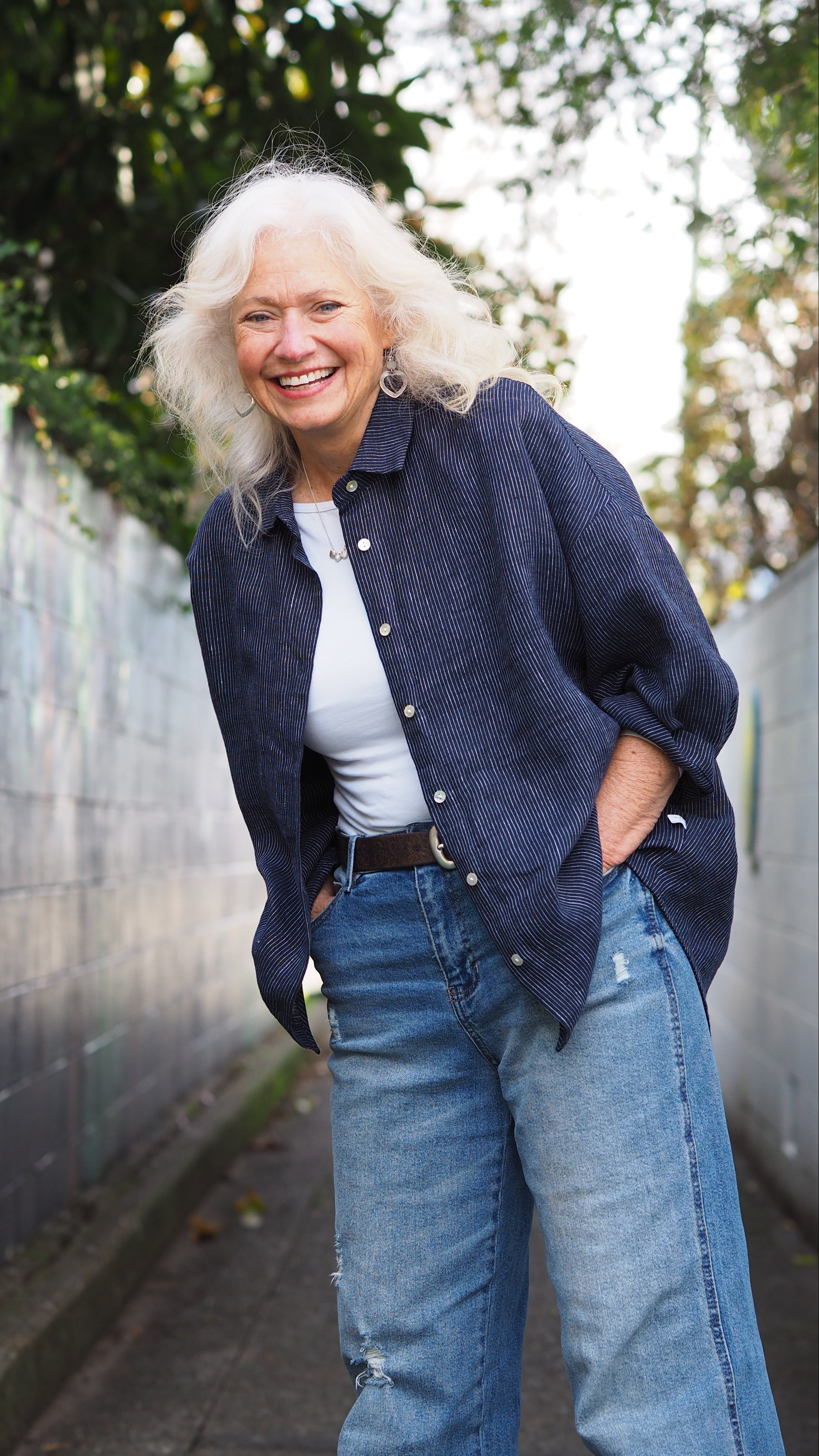 Ohawe Shirt Rogue Linen Ladies NZ Designer Clothing