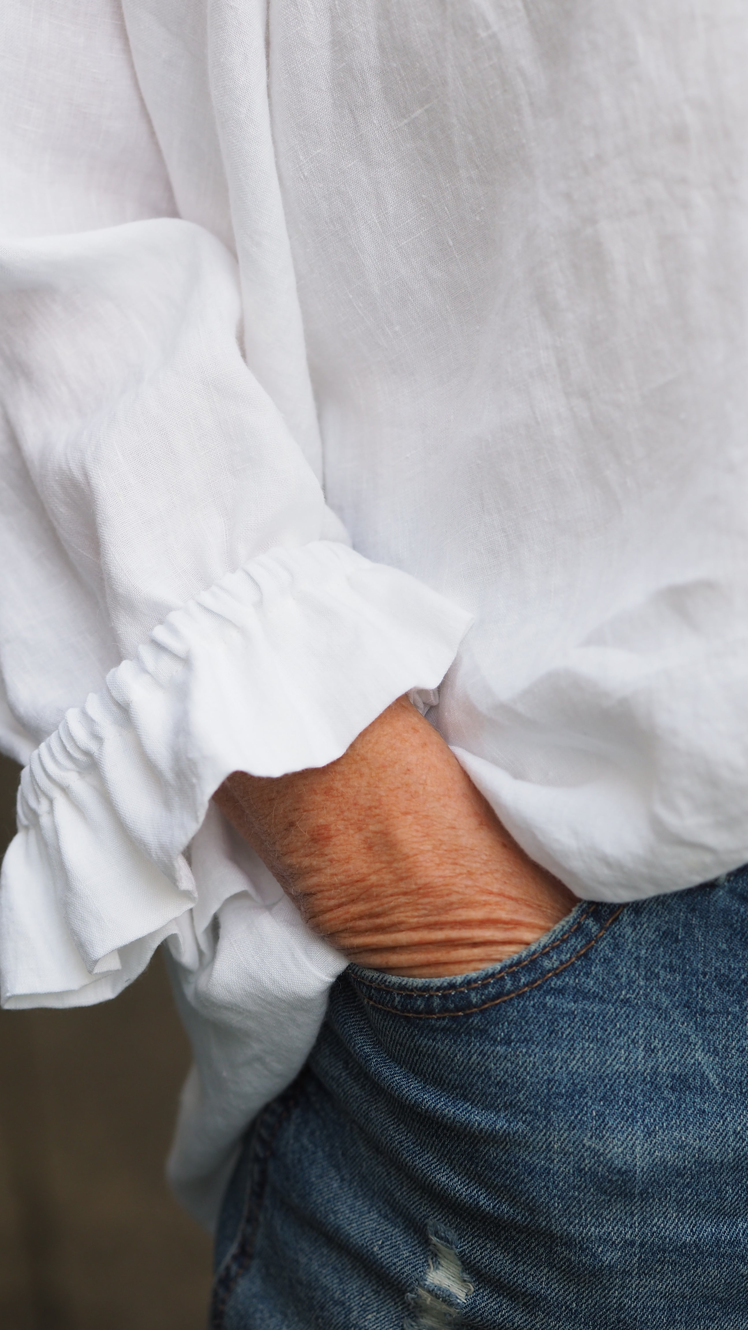 Akitio Blouse Rogue Linen Ladies NZ Designer Clothing