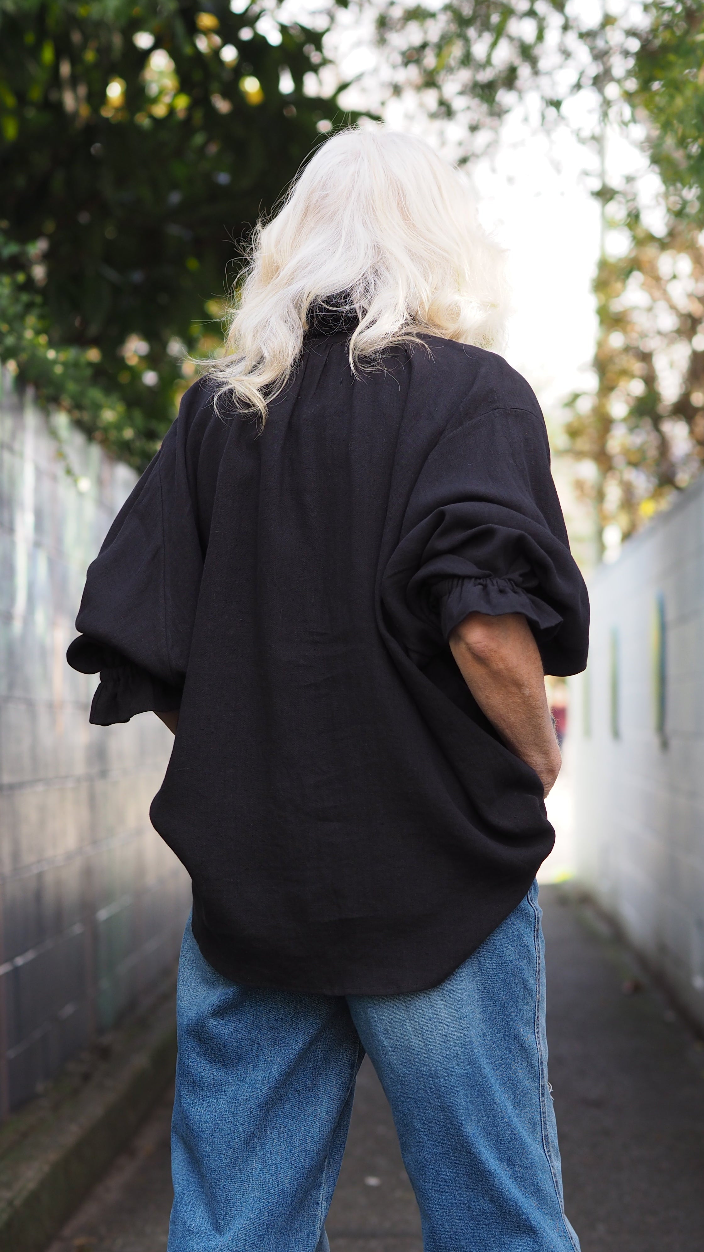 Akitio Blouse Rogue Linen Ladies NZ Designer Clothing