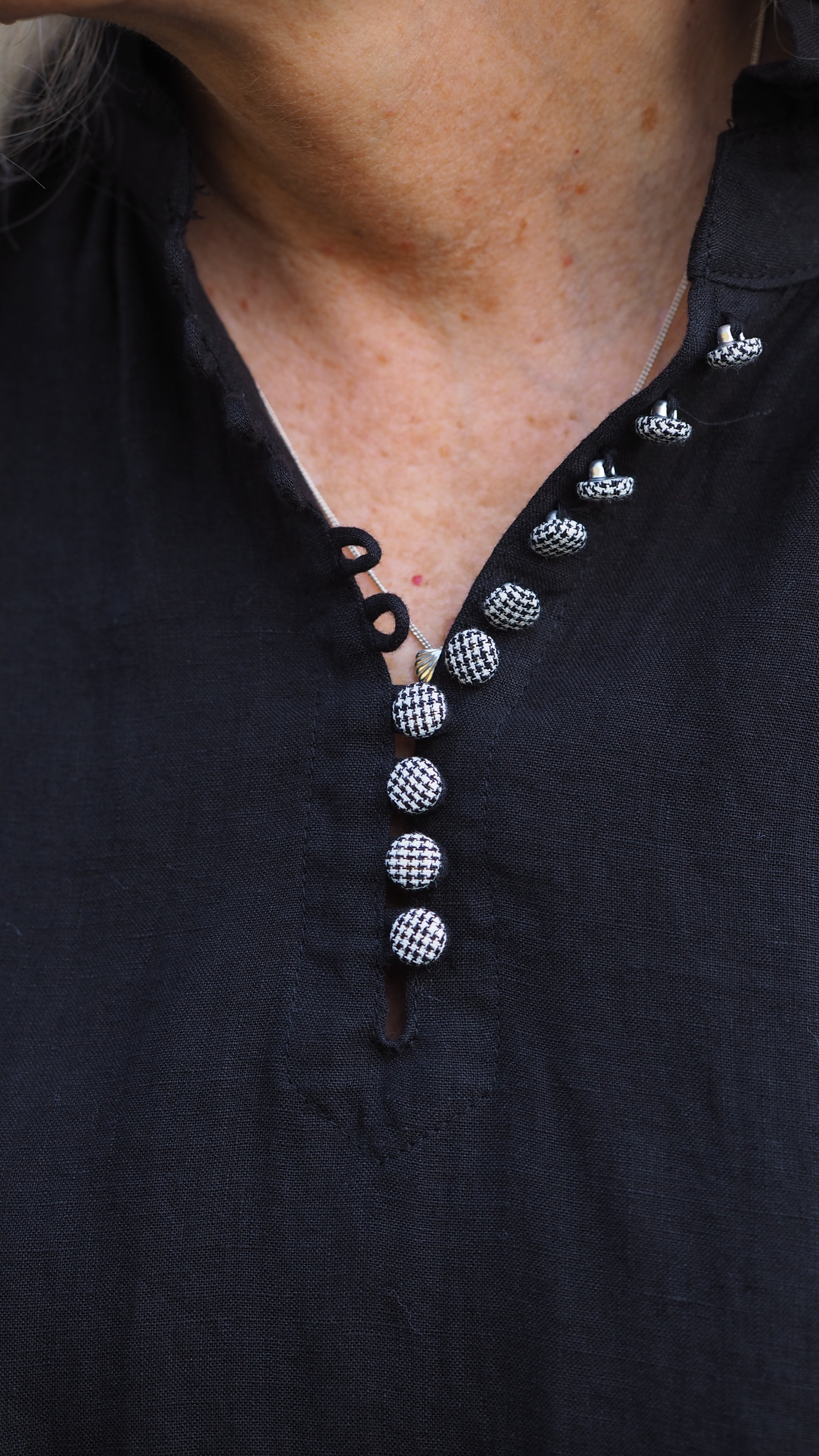 Akitio Blouse Rogue Linen Ladies NZ Designer Clothing