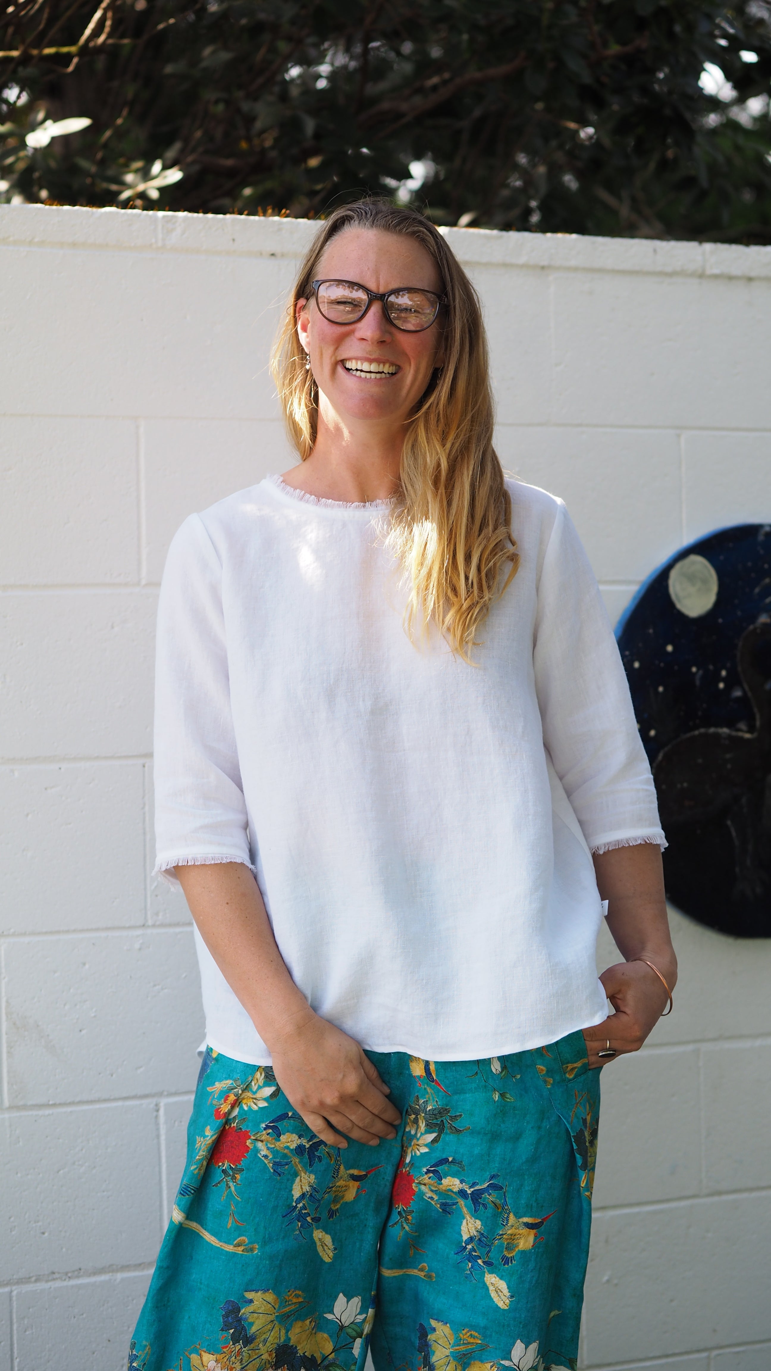 Seattle Blouse Rogue Linen Designer Clothing