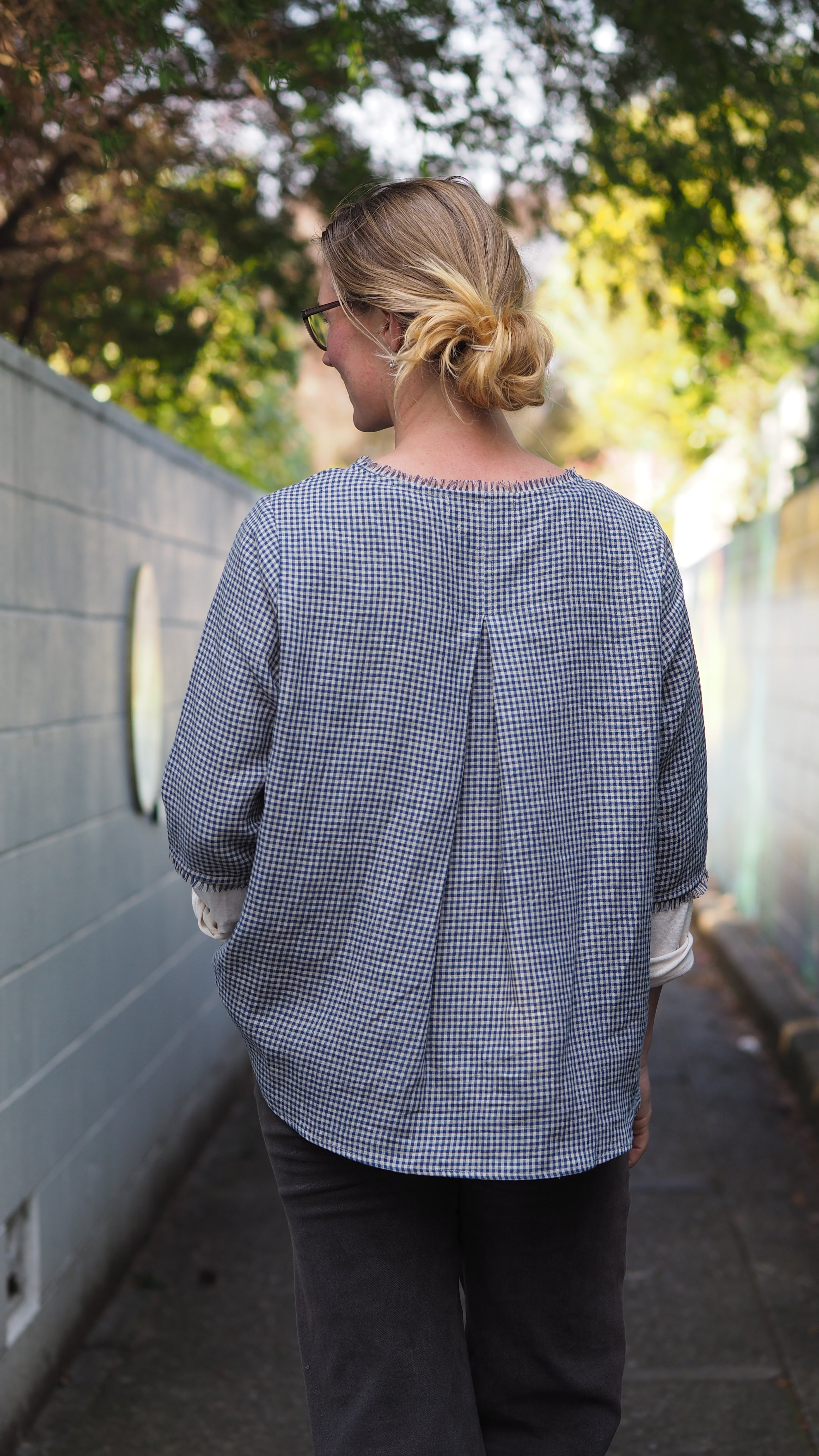 Seattle Blouse Rogue Linen Designer Clothing
