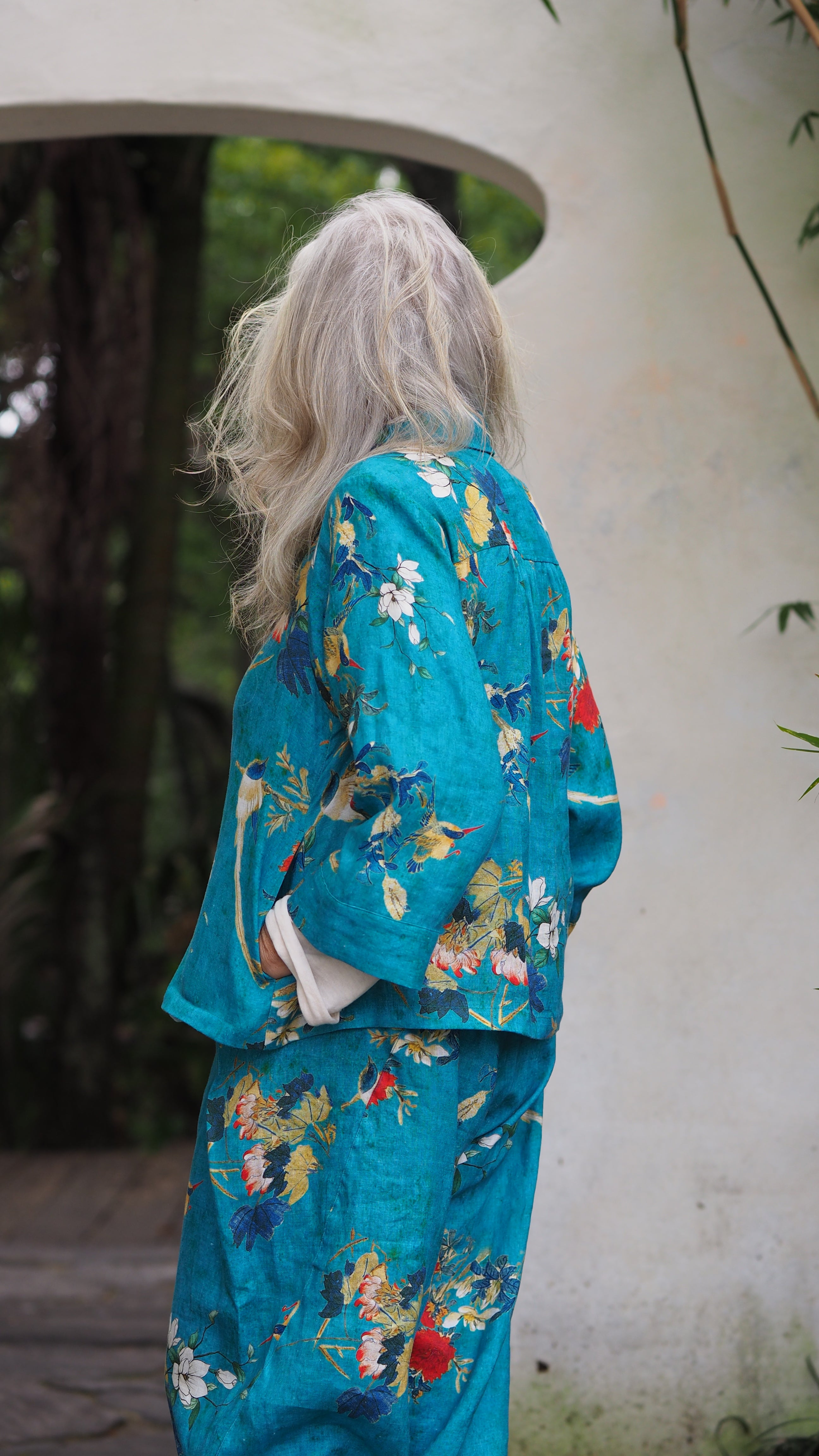 Mondovi Jacket Rogue Linen Designer Clothing