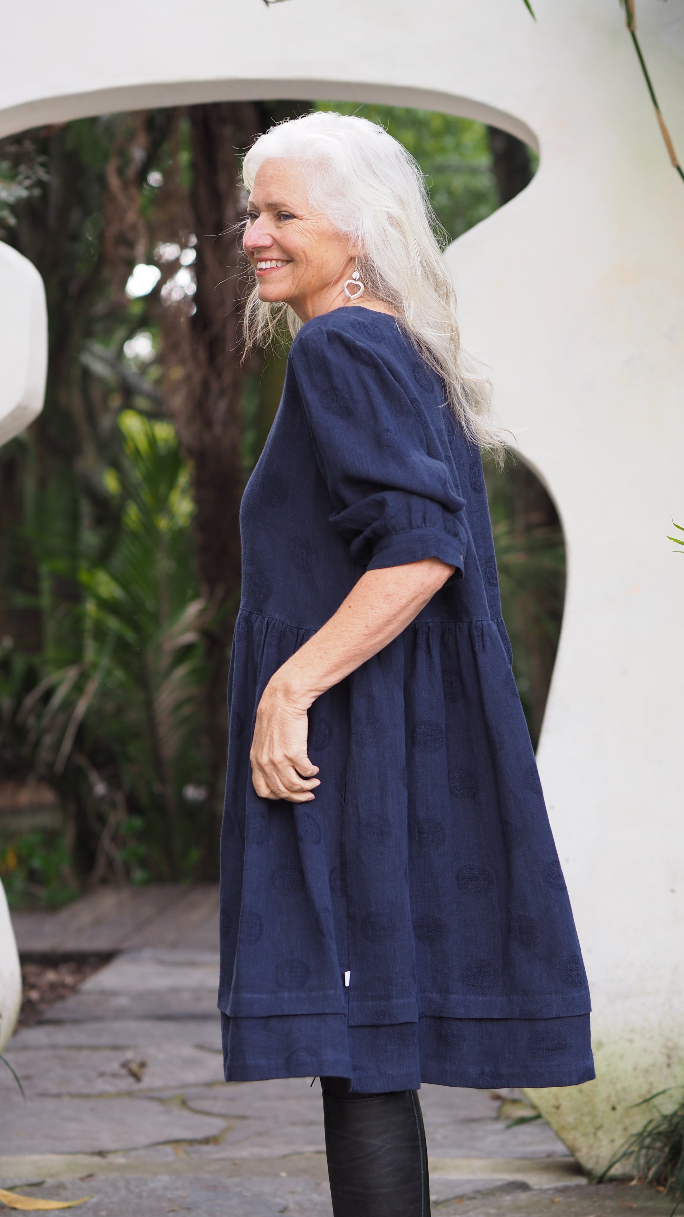 Tongariro Dress Women's Linen Smock - Rogue Linen