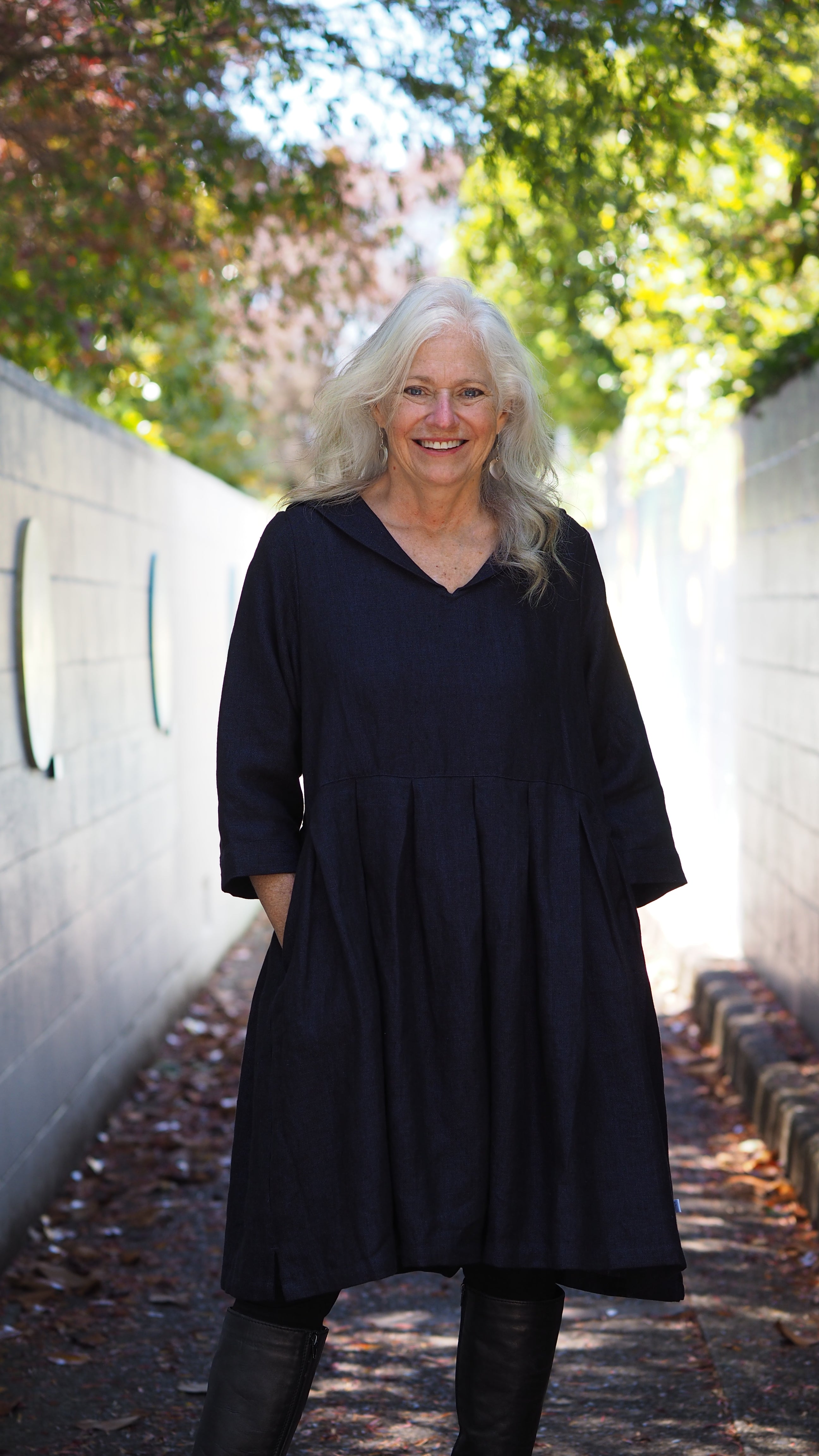 Milford Smock Rogue Linen Designer Clothing