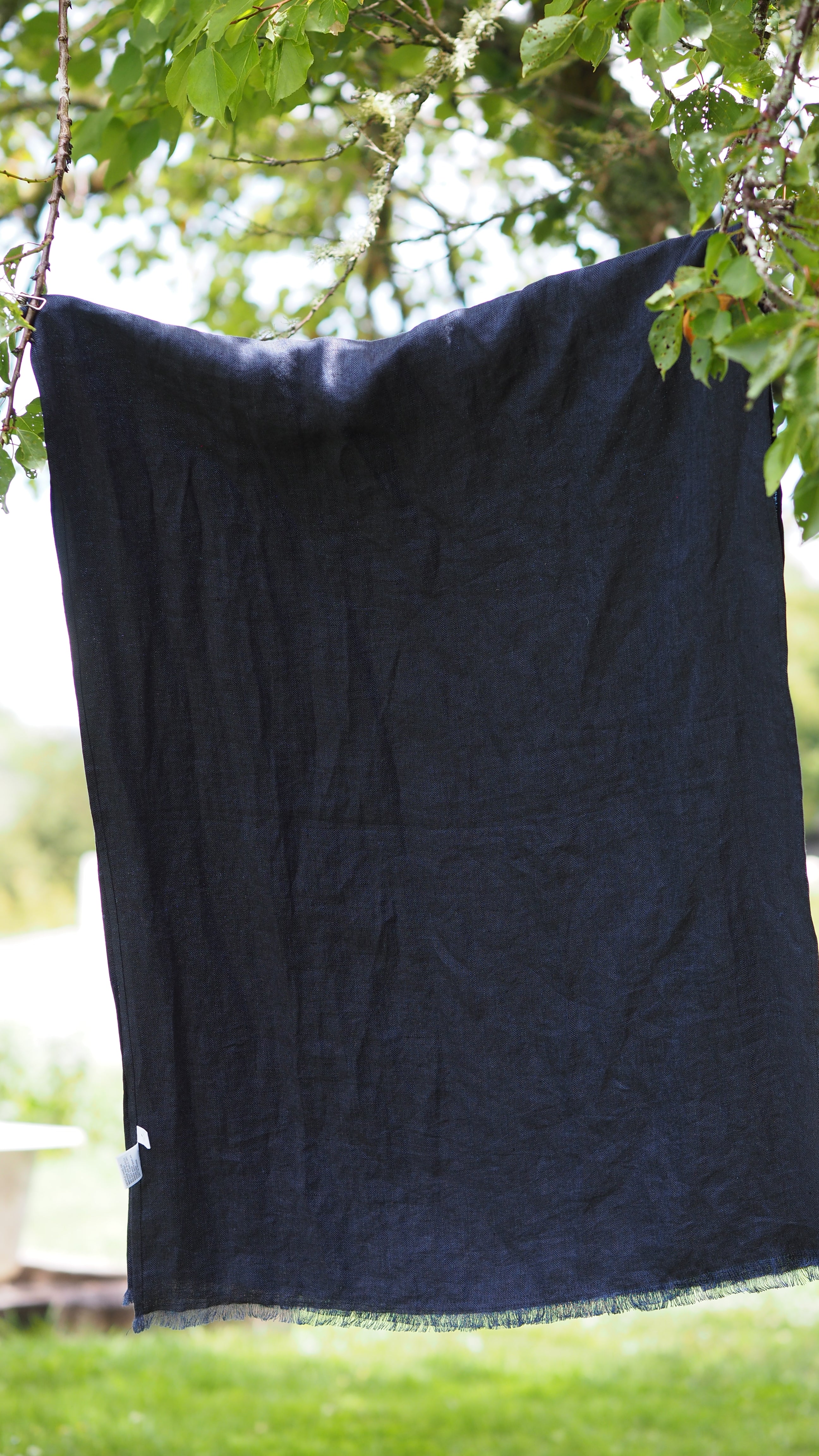 Designer Linen Shawl - Rogue Linen