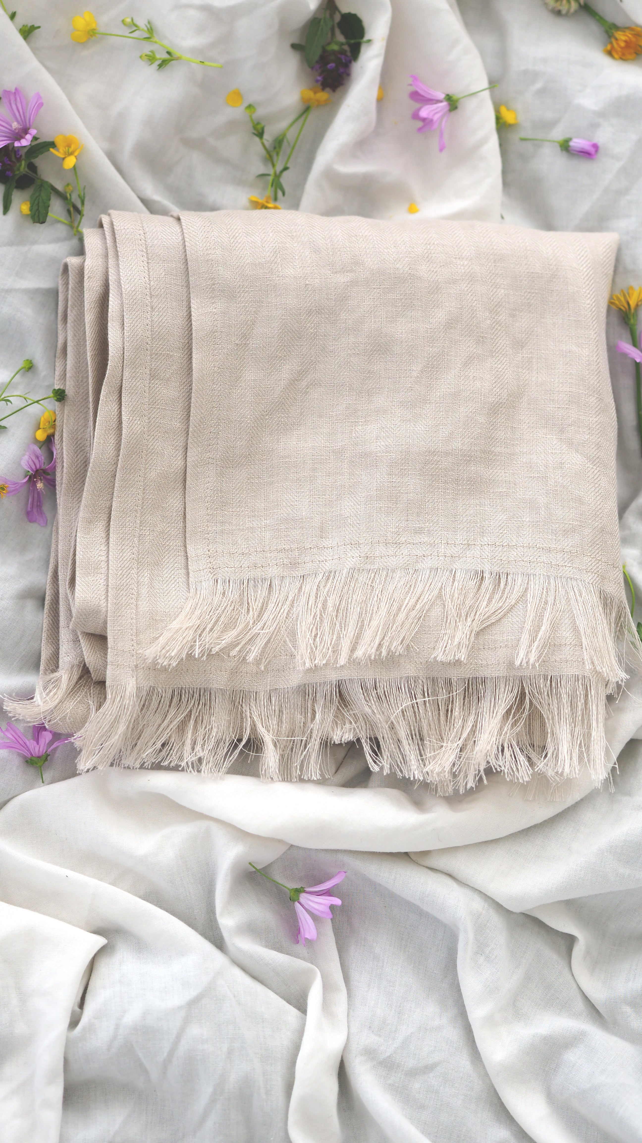 Designer Linen Scarf - Rogue Linen