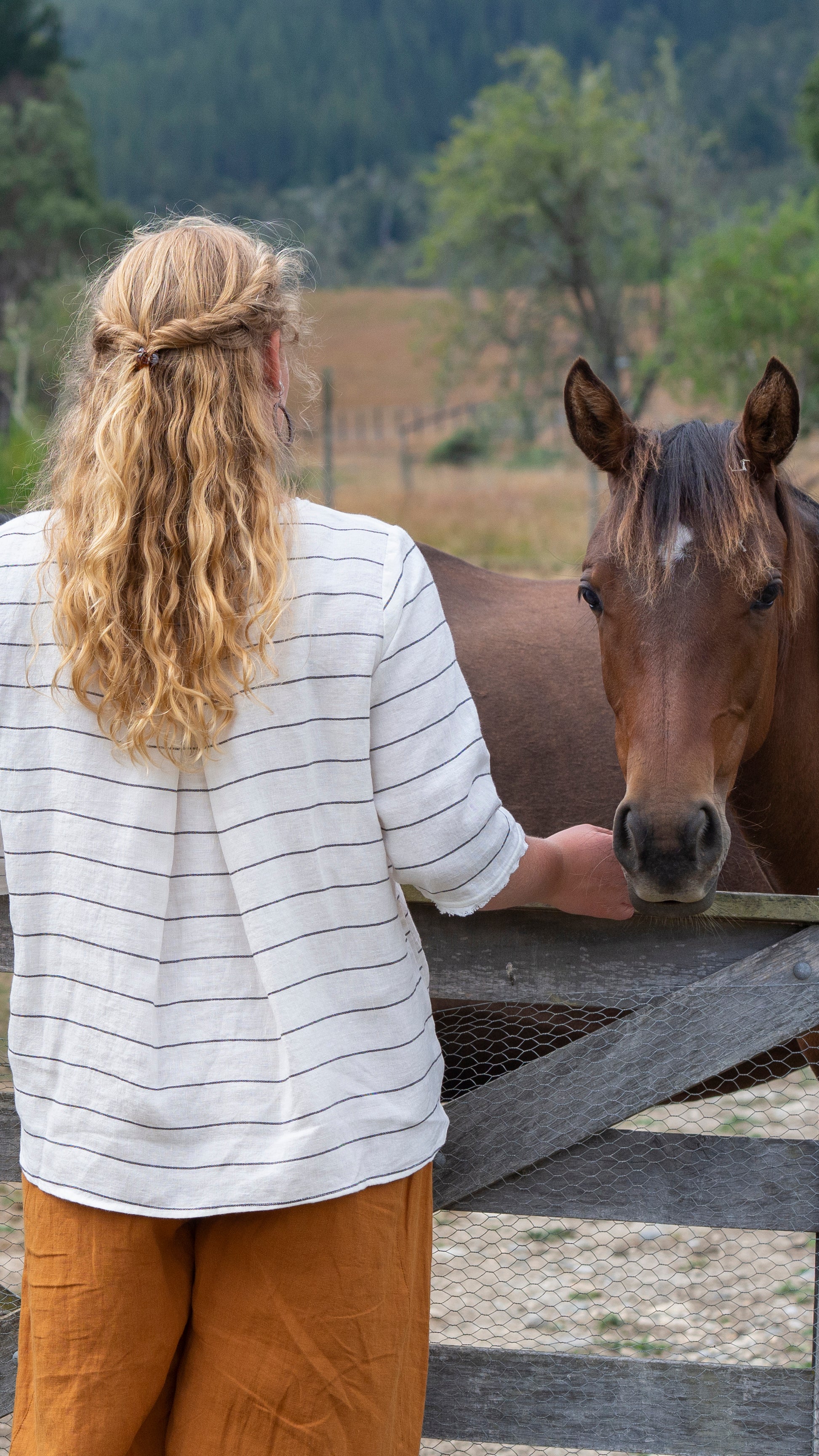 Seattle Blouse Rogue Linen Designer Clothing