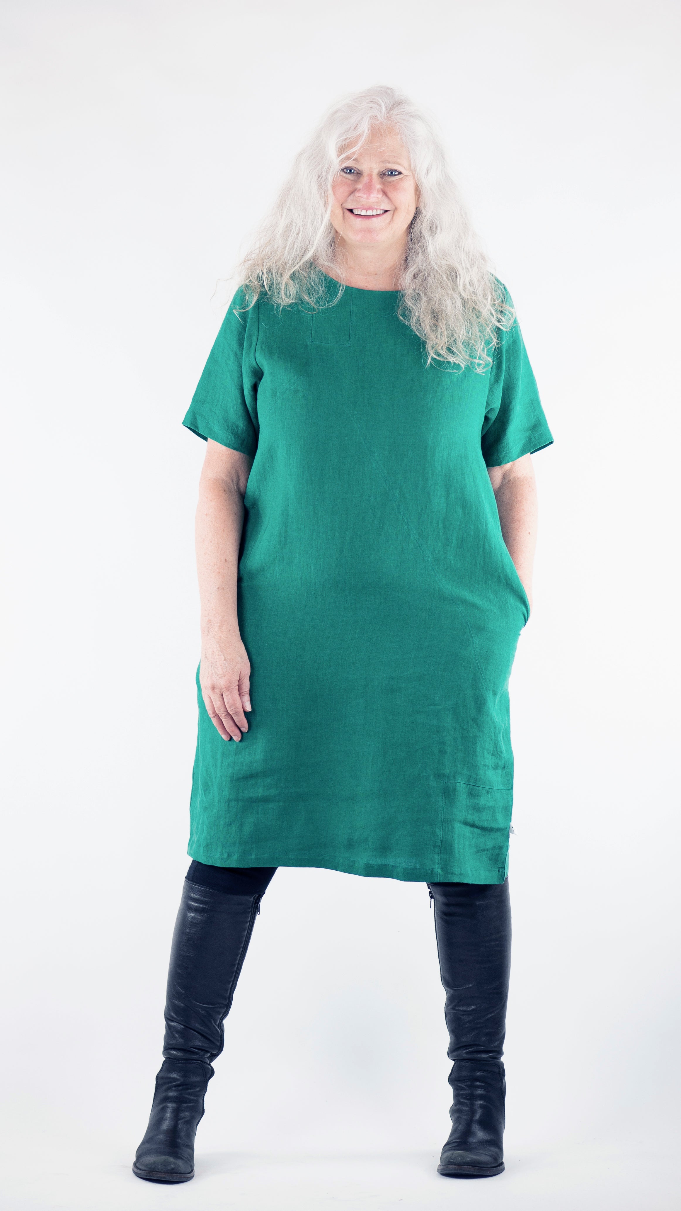 Ohakune Dress Rogue Linen Designer Clothing