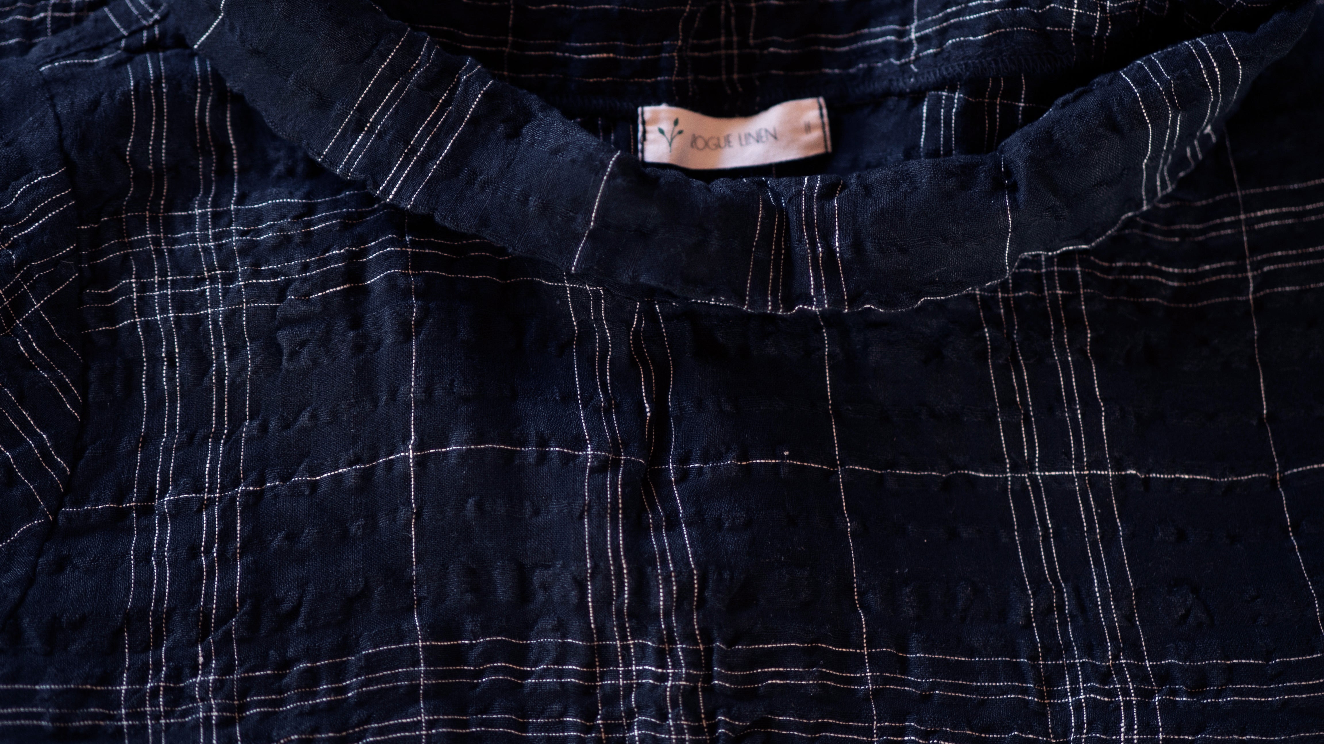 Pukekohe Blouse Rogue Linen Designer Clothing