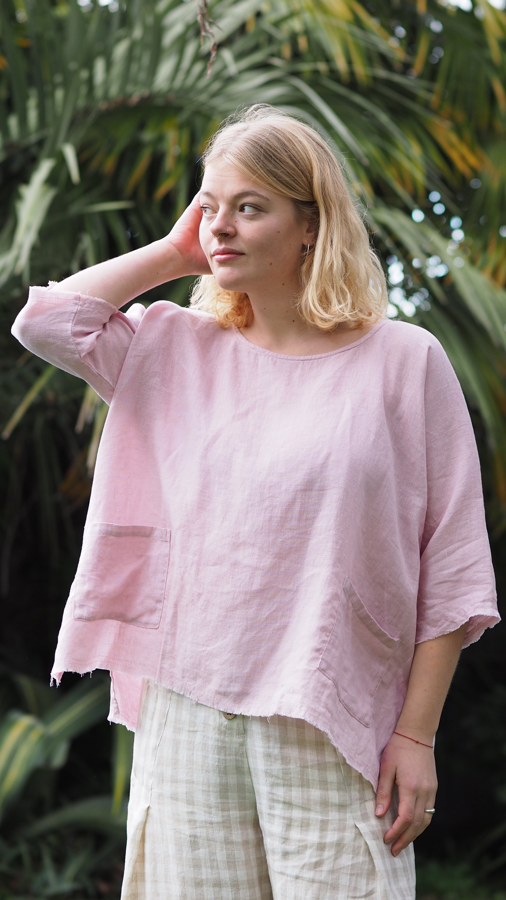 Silverdale Blouse Rogue Linen Designer Clothing